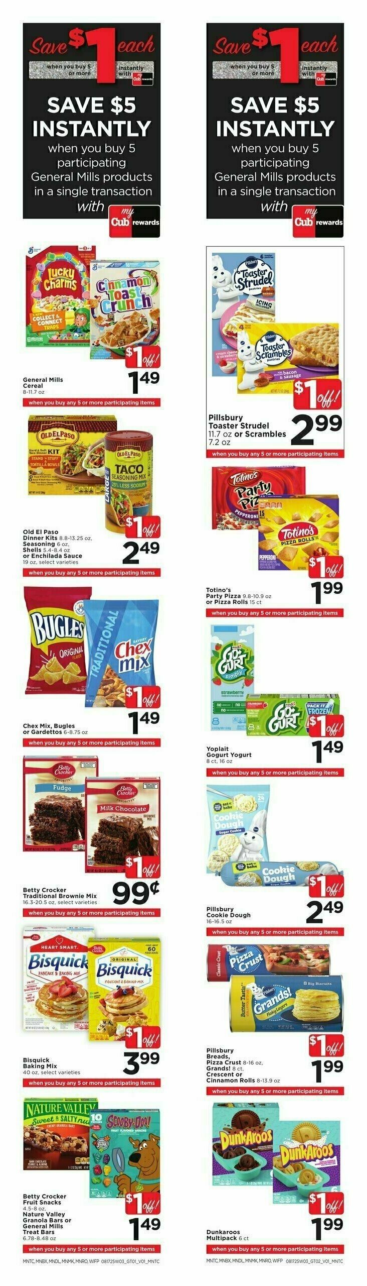 Cub Foods Weekly Ad from August 17