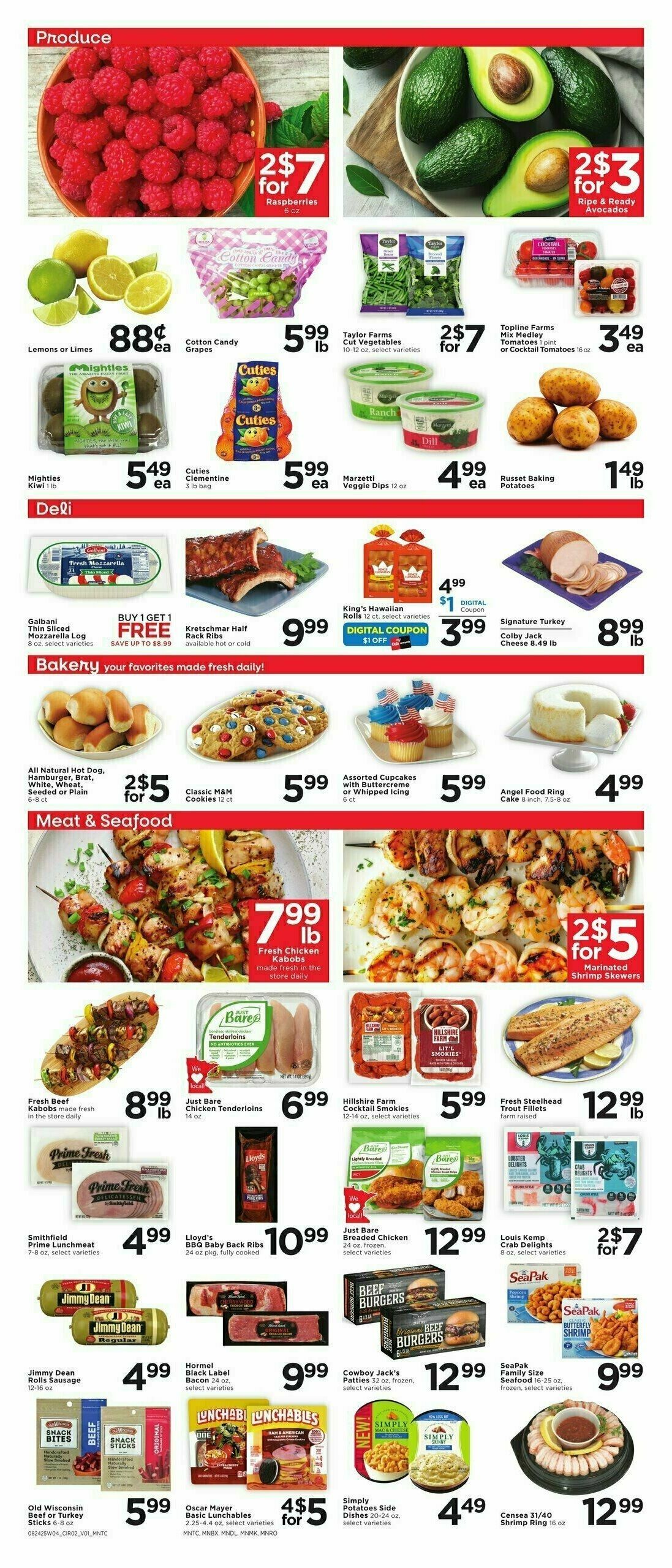 Cub Foods Weekly Ad from August 24