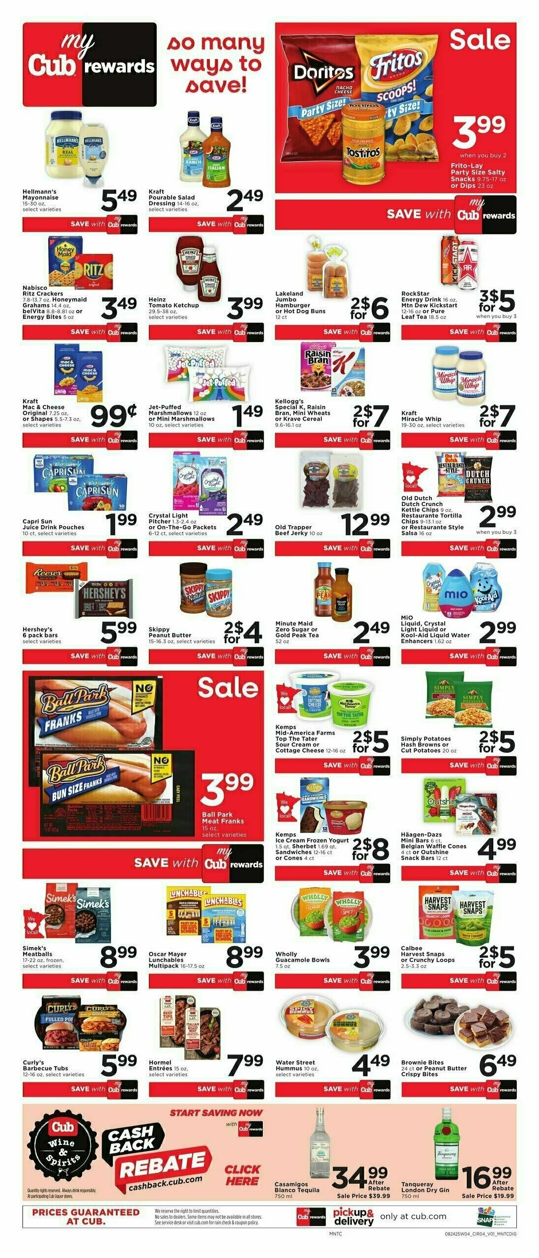 Cub Foods Weekly Ad from August 24