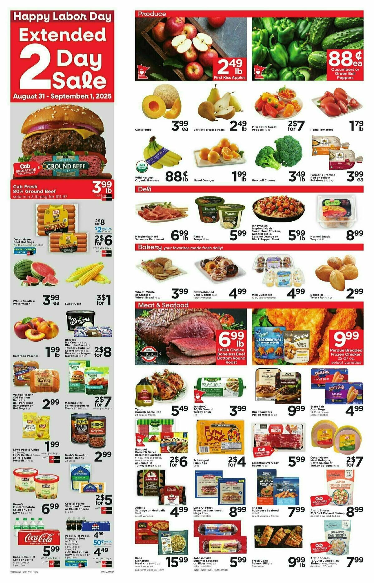 Cub Foods Weekly Ad from August 31