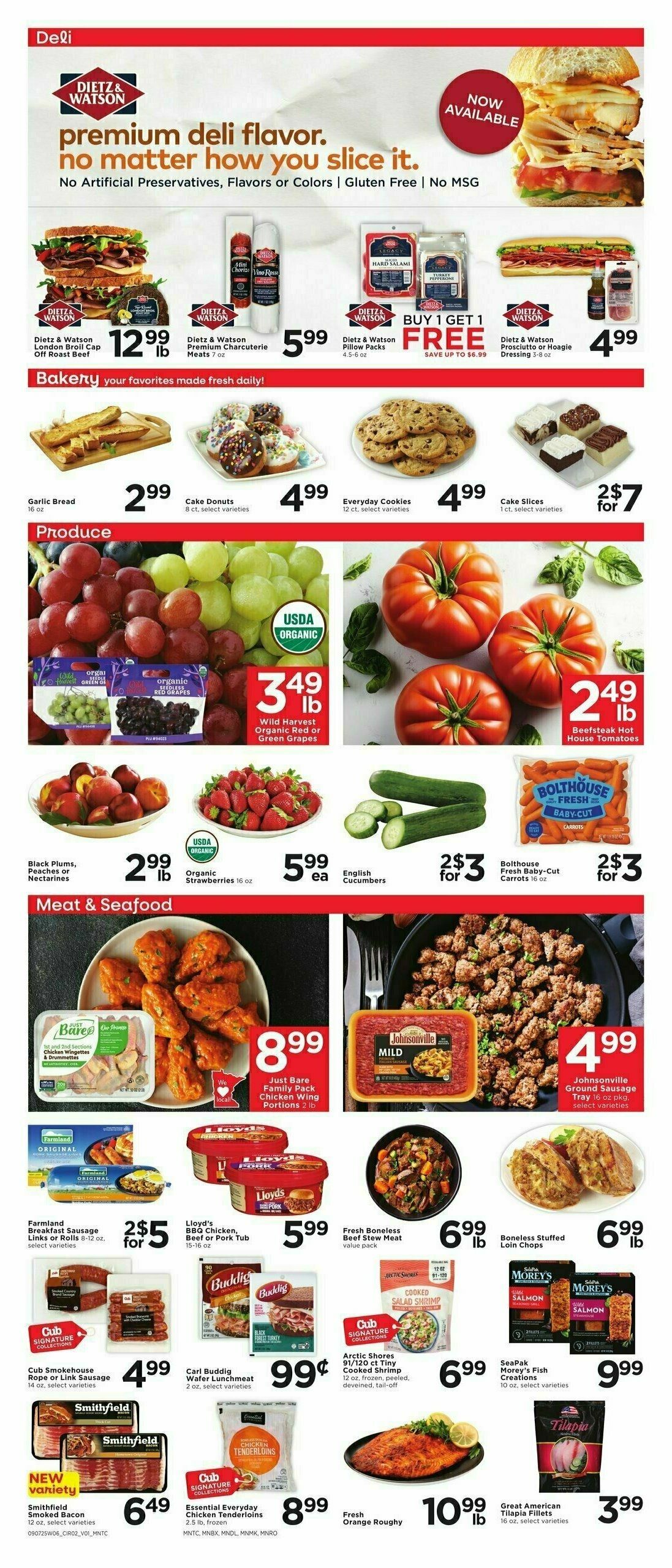 Cub Foods Weekly Ad from September 7