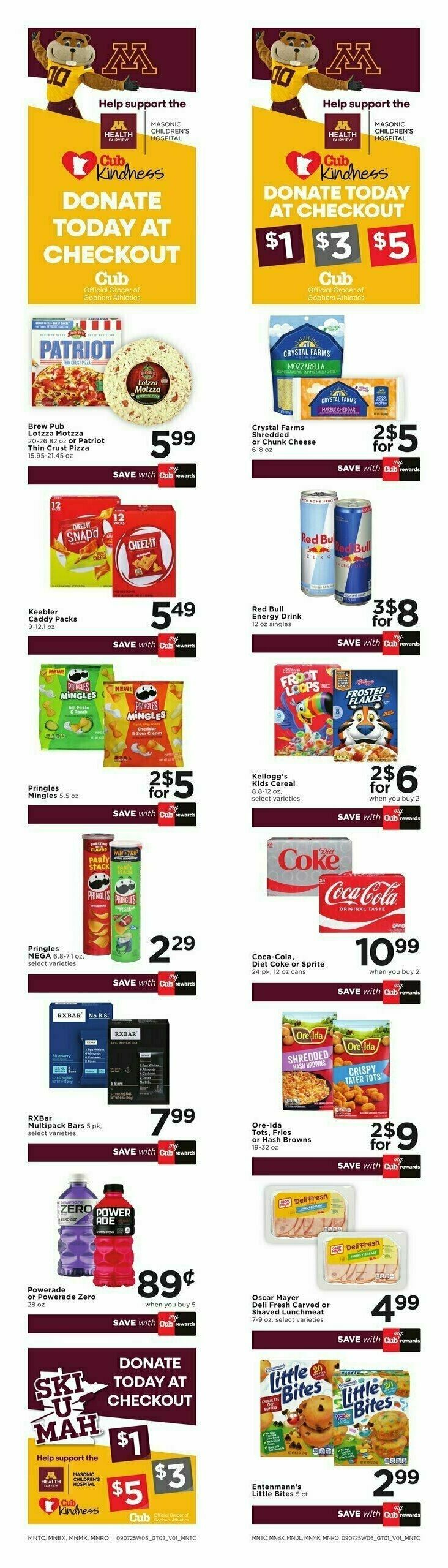 Cub Foods Weekly Ad from September 7