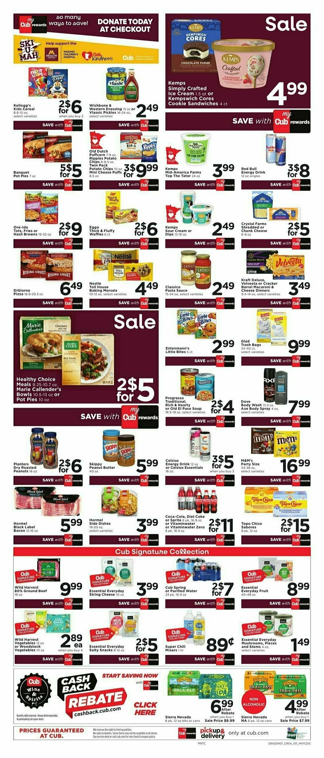Cub Foods Weekly Ad from September 14