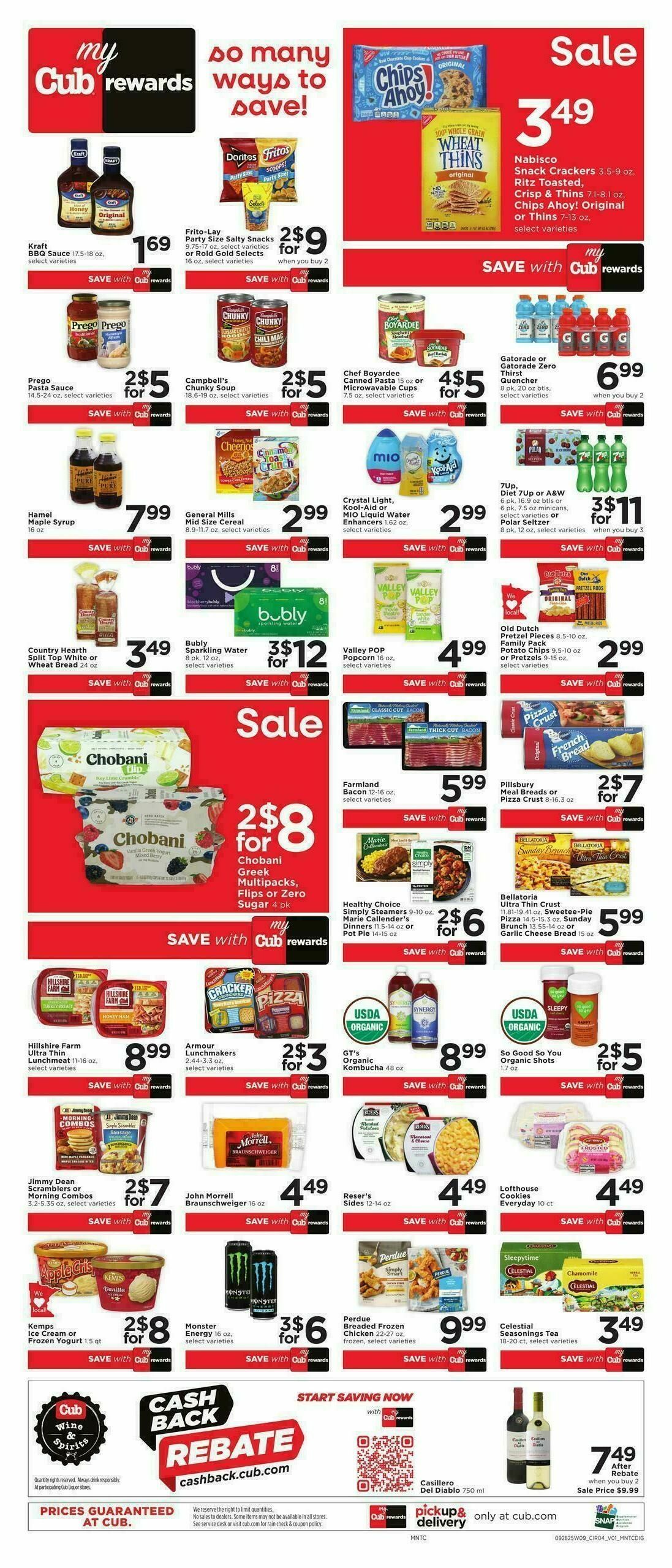 Cub Foods Weekly Ad from September 28