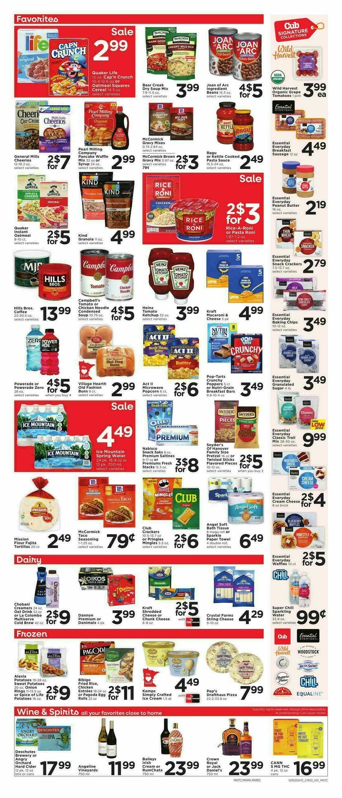 Cub Foods Weekly Ad from October 5
