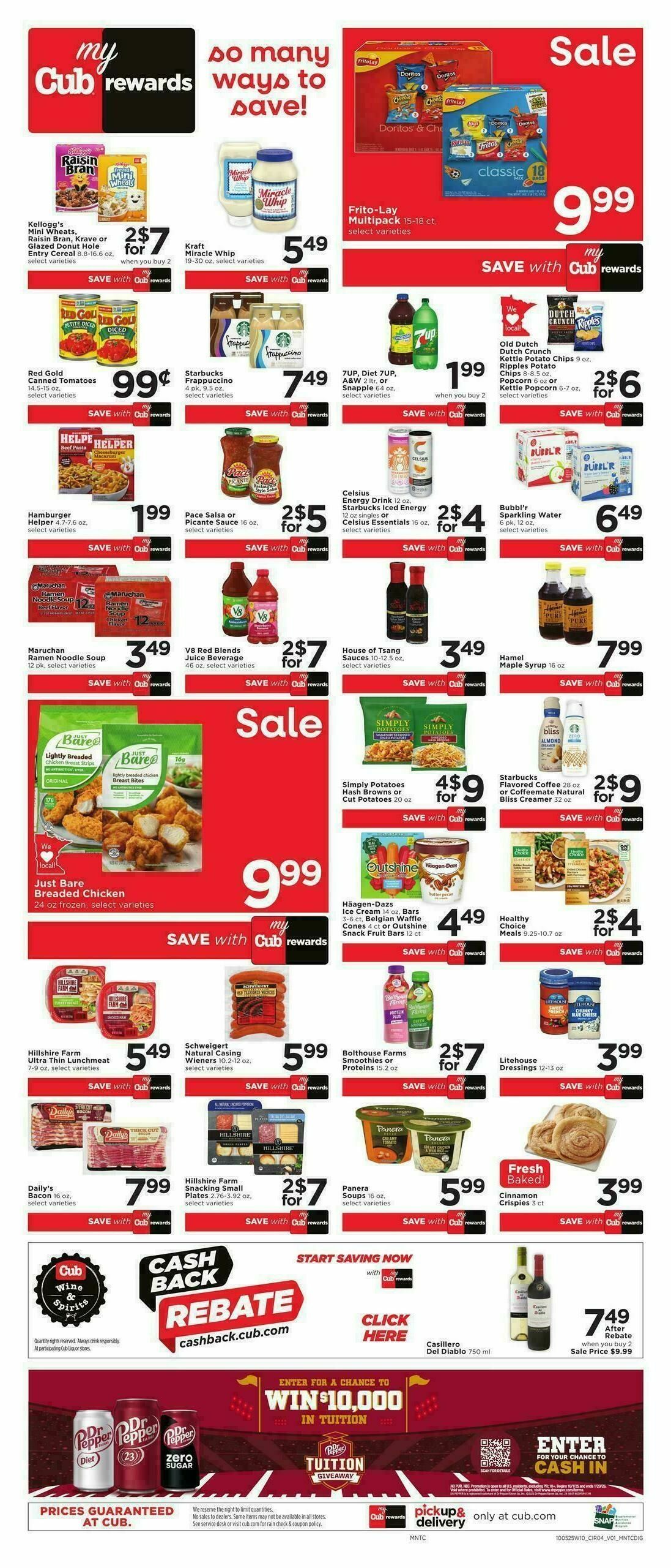 Cub Foods Weekly Ad from October 5