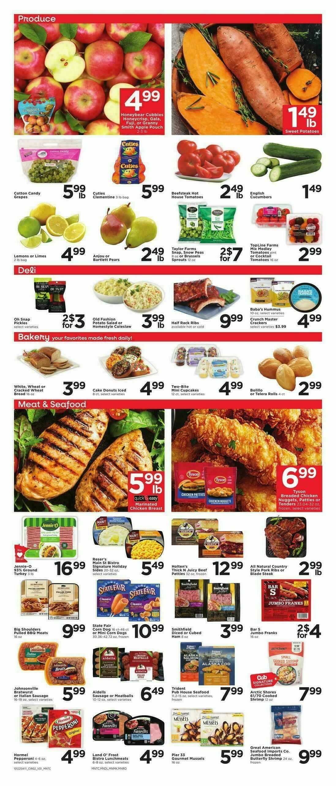 Cub Foods Weekly Ad from October 12
