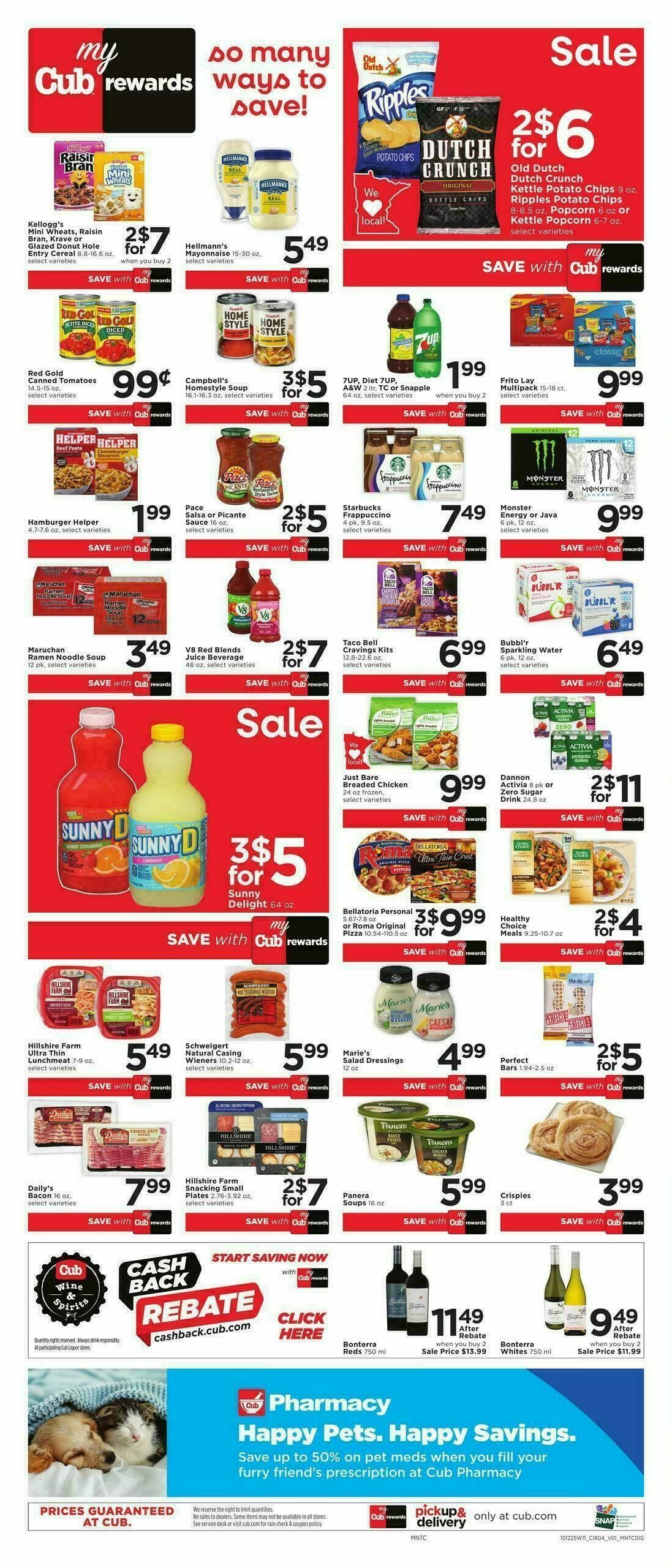 Cub Foods Weekly Ad from October 12