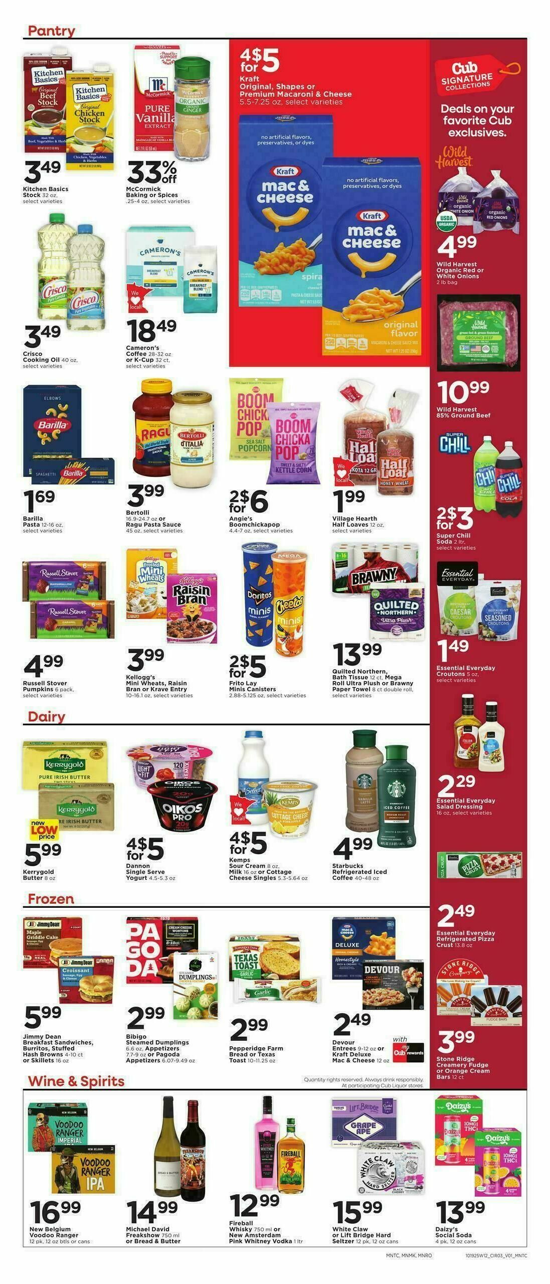 Cub Foods Weekly Ad from October 19