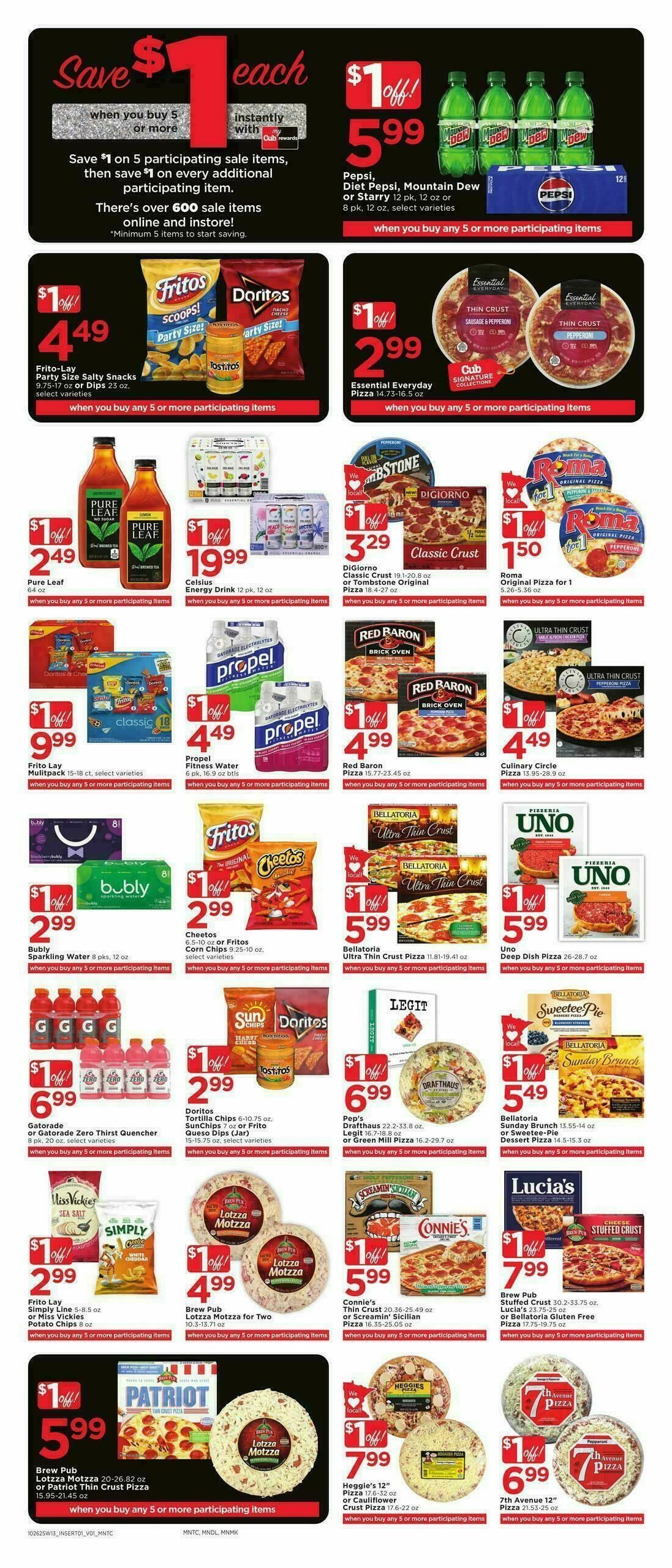 Cub Foods Weekly Ad from October 26