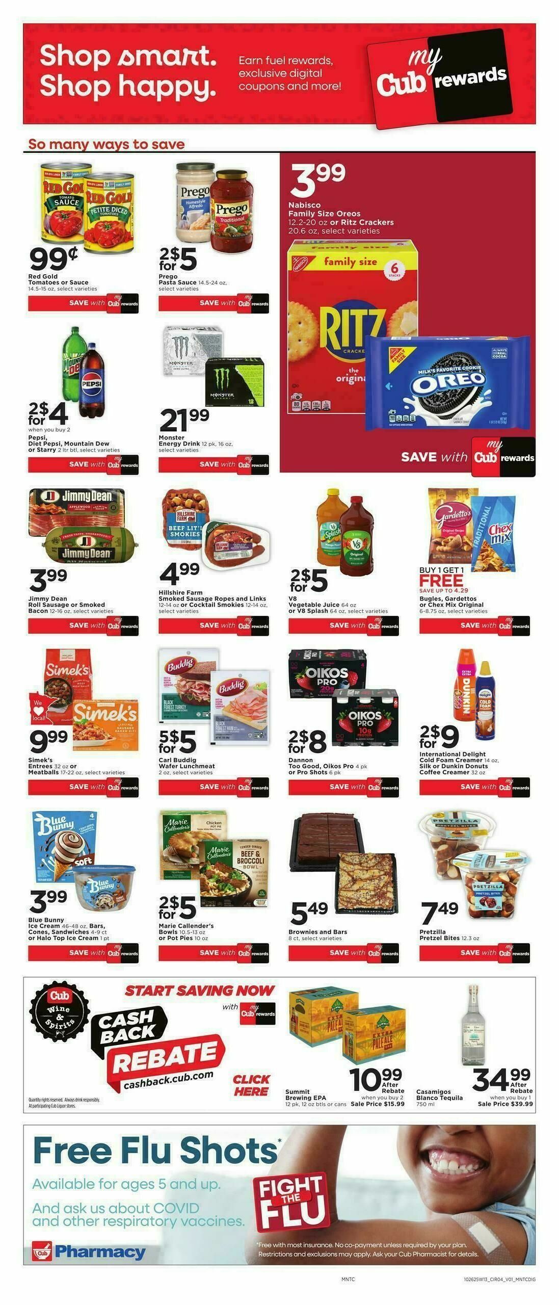 Cub Foods Weekly Ad from October 26