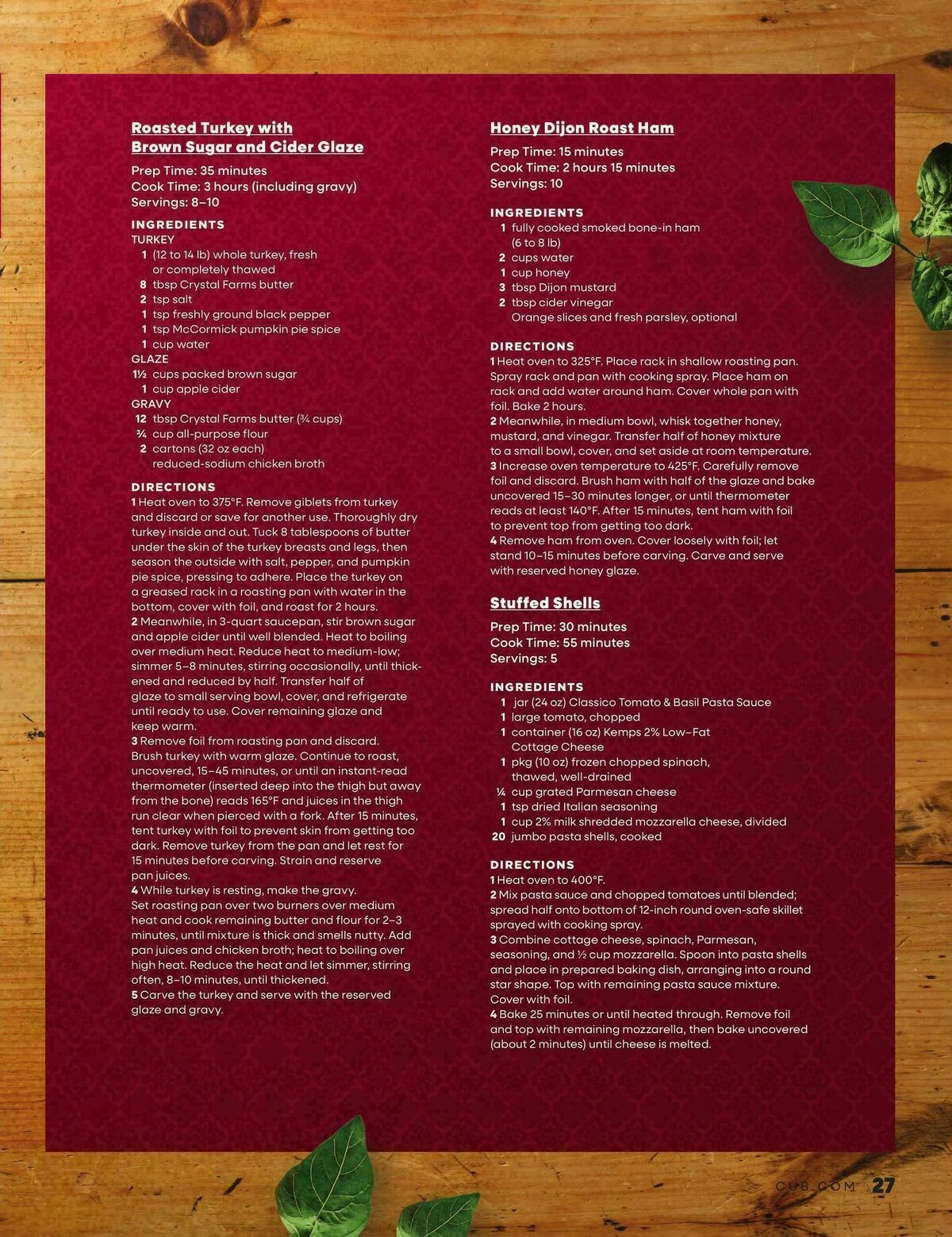 Cub Foods Shop Happy, Your Holiday Helper Weekly Ad from October 31