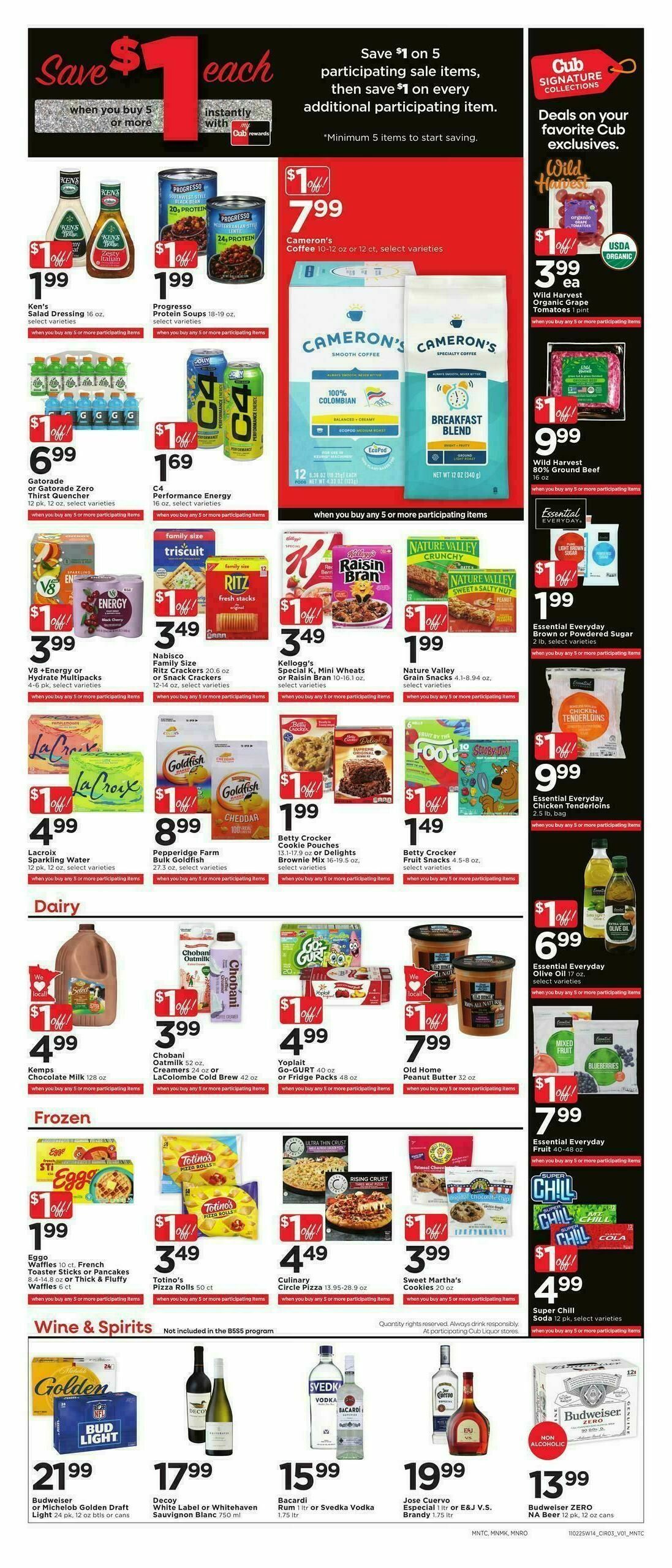 Cub Foods Weekly Ad from November 2