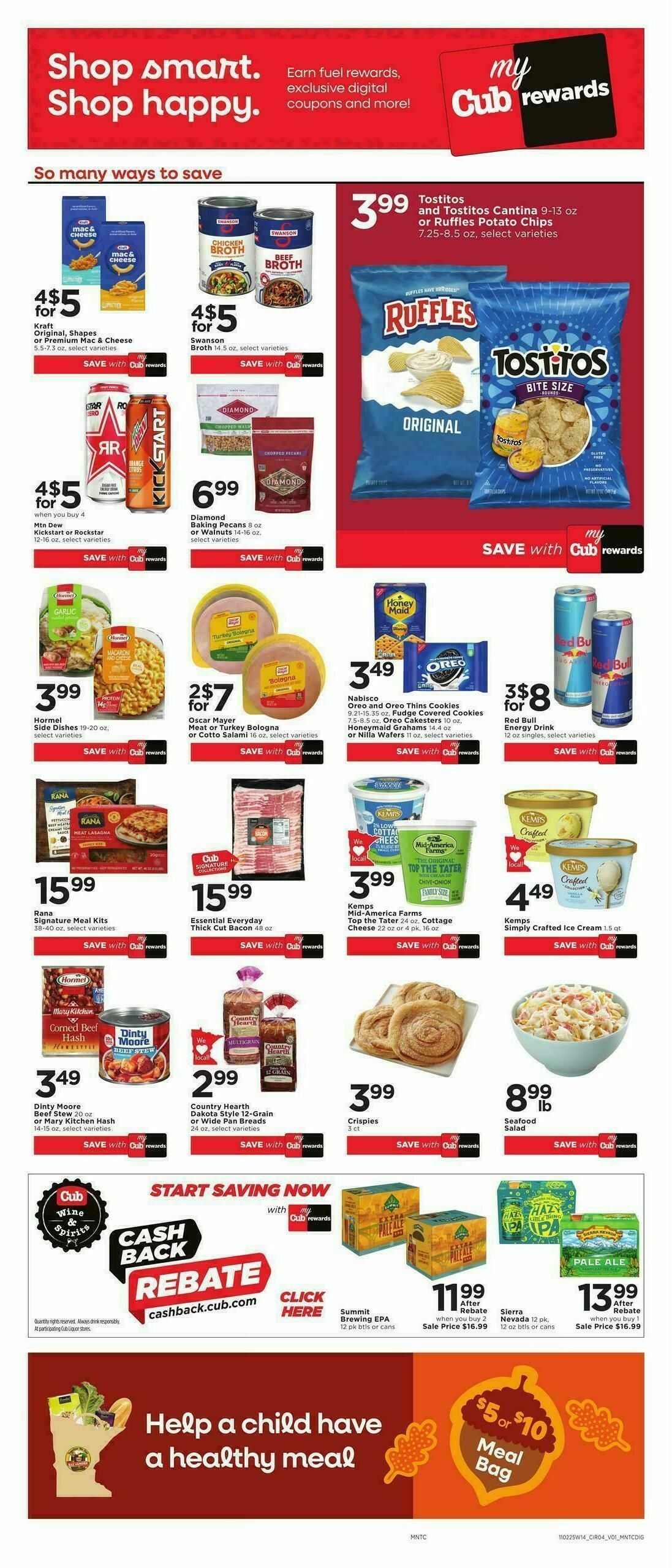 Cub Foods Weekly Ad from November 2