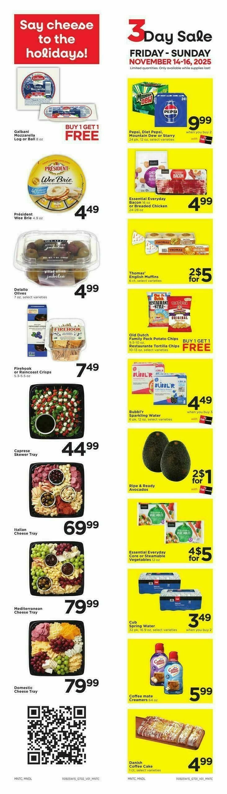 Cub Foods Weekly Ad from November 9