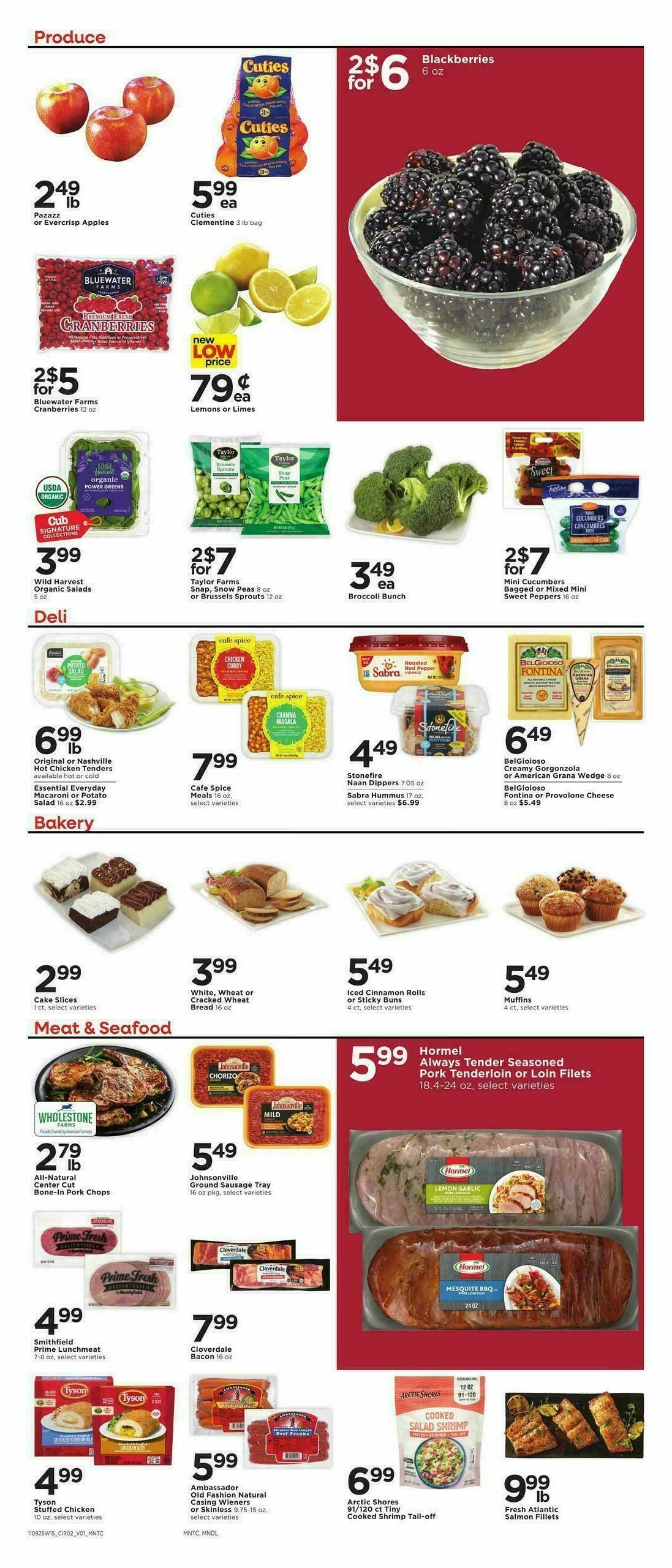 Cub Foods Weekly Ad from November 9