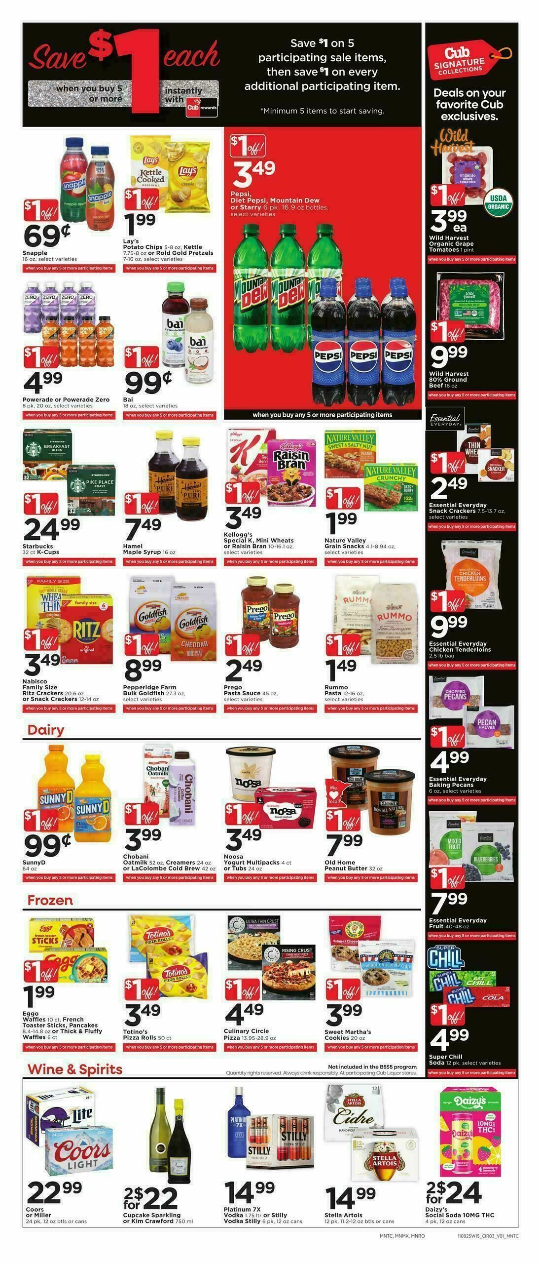 Cub Foods Weekly Ad from November 9