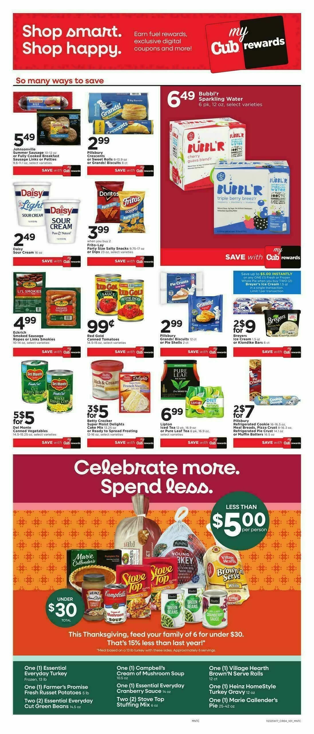 Cub Foods Weekly Ad from November 23