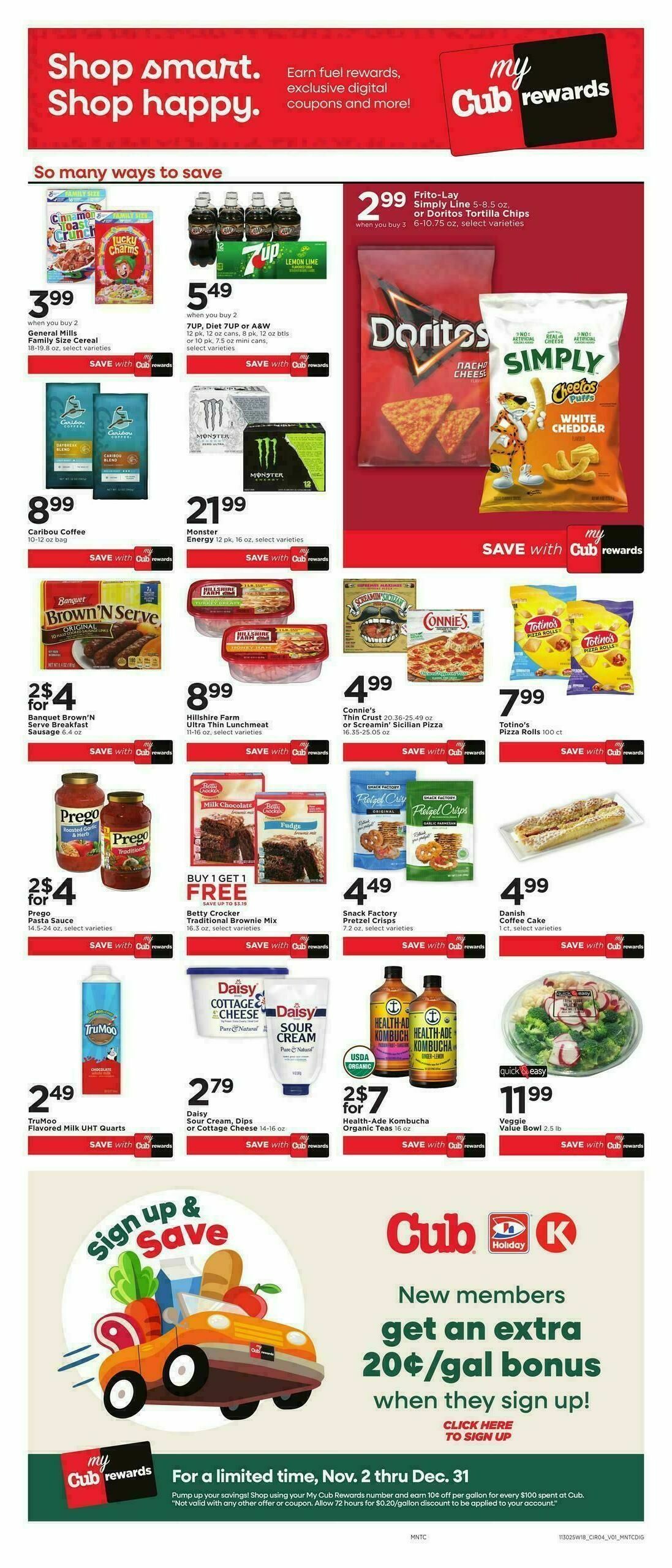 Cub Foods Weekly Ad from November 30