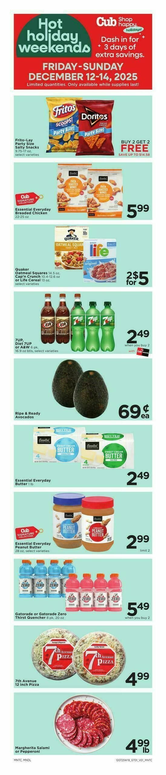 Cub Foods Weekly Ad from December 7