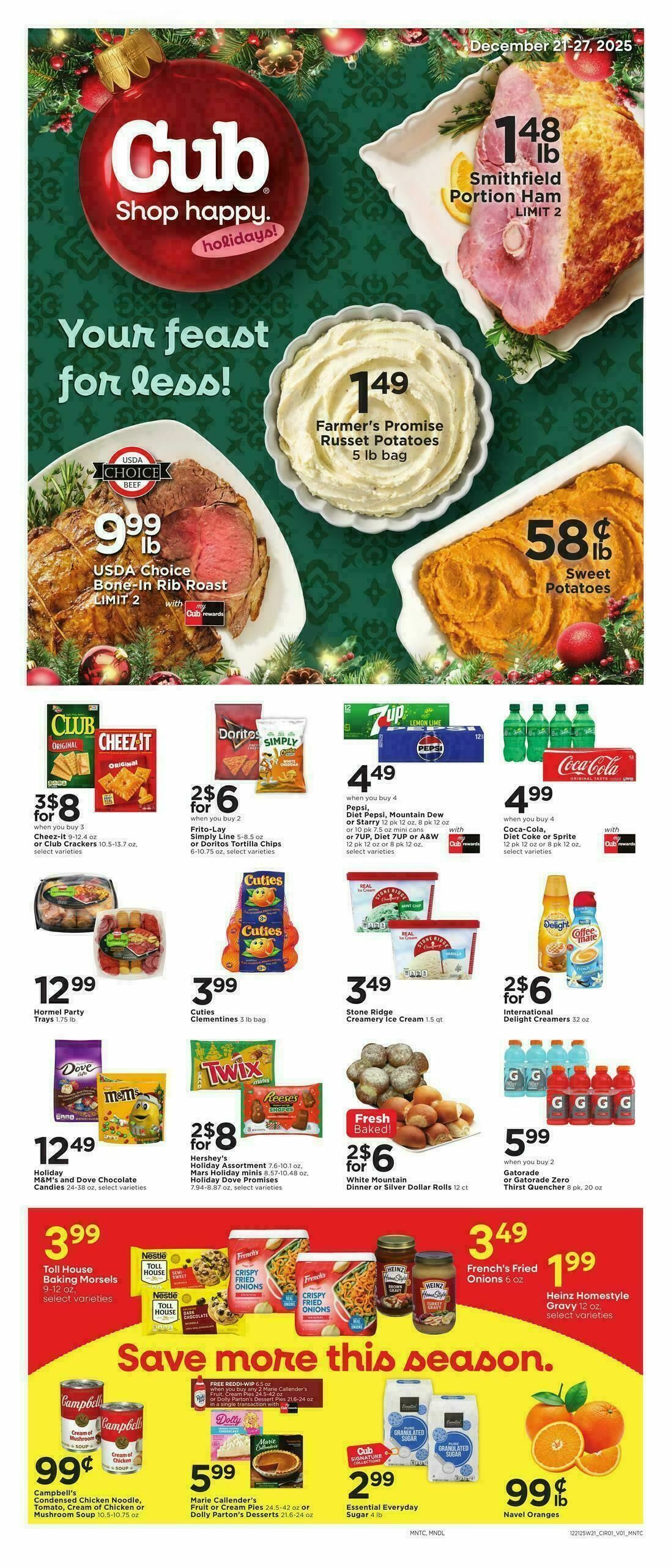 Cub Foods Weekly Ad from December 21