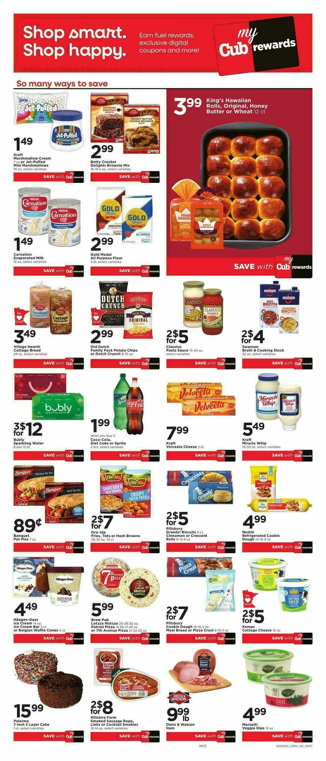 Cub Foods Weekly Ad from December 21