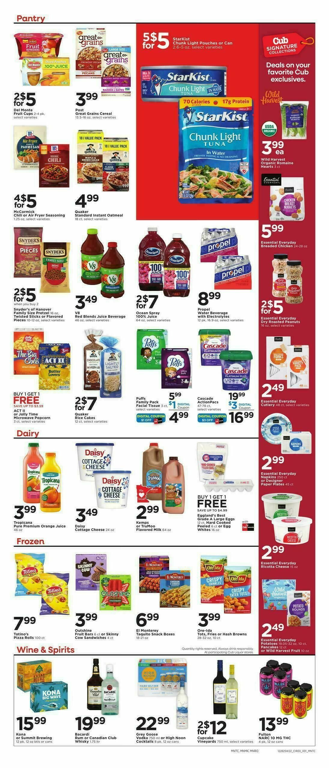 Cub Foods Weekly Ad from December 28