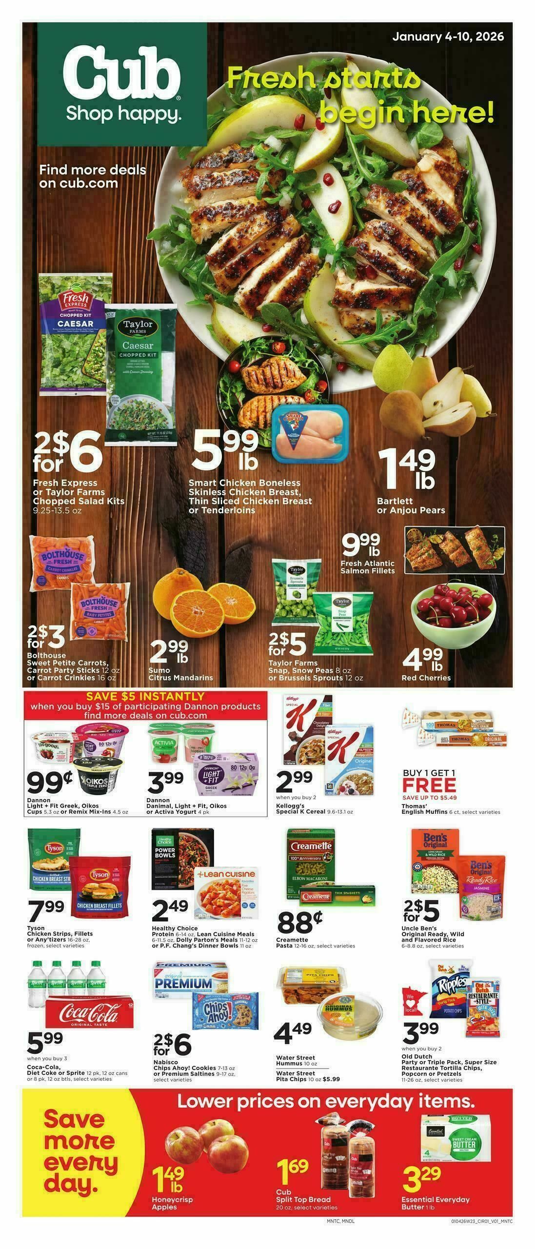 Cub Foods Weekly Ad from January 4