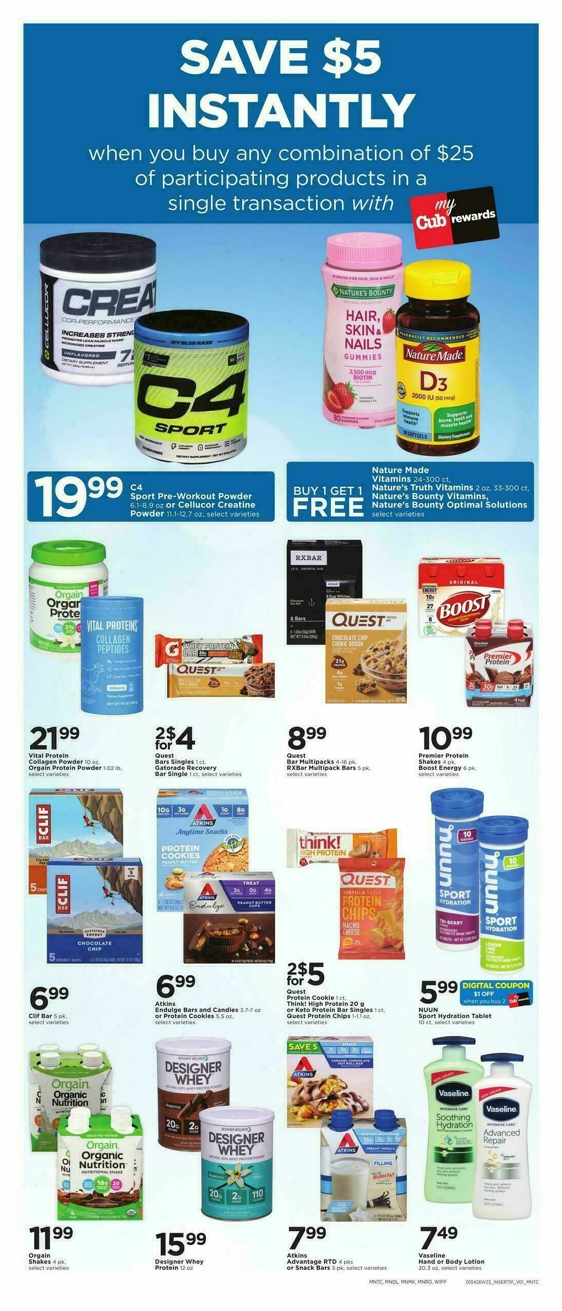 Cub Foods Weekly Ad from January 4