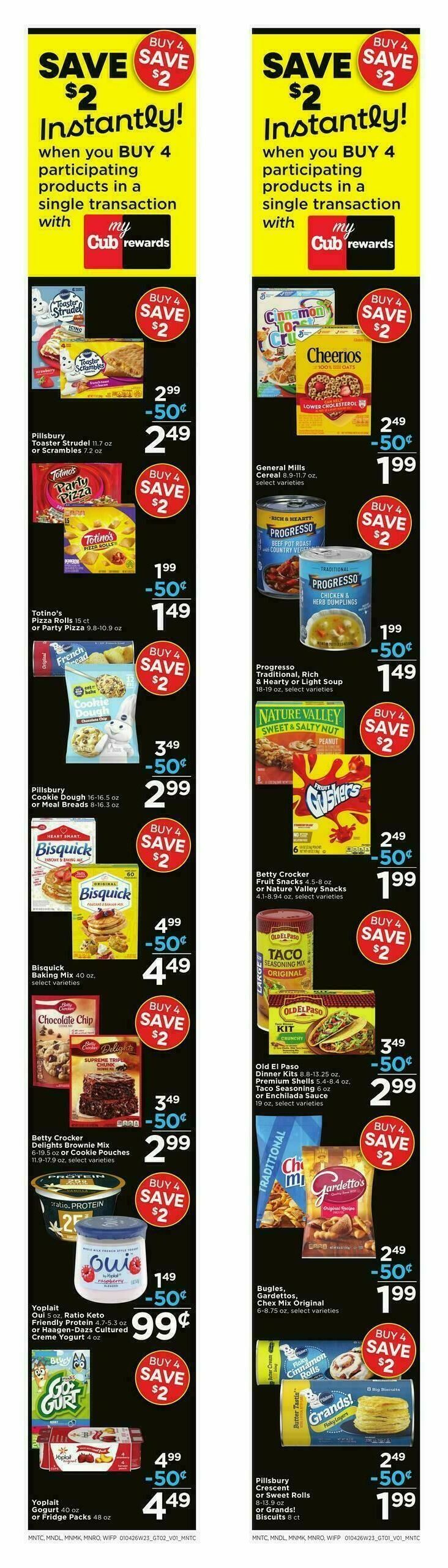 Cub Foods Weekly Ad from January 4