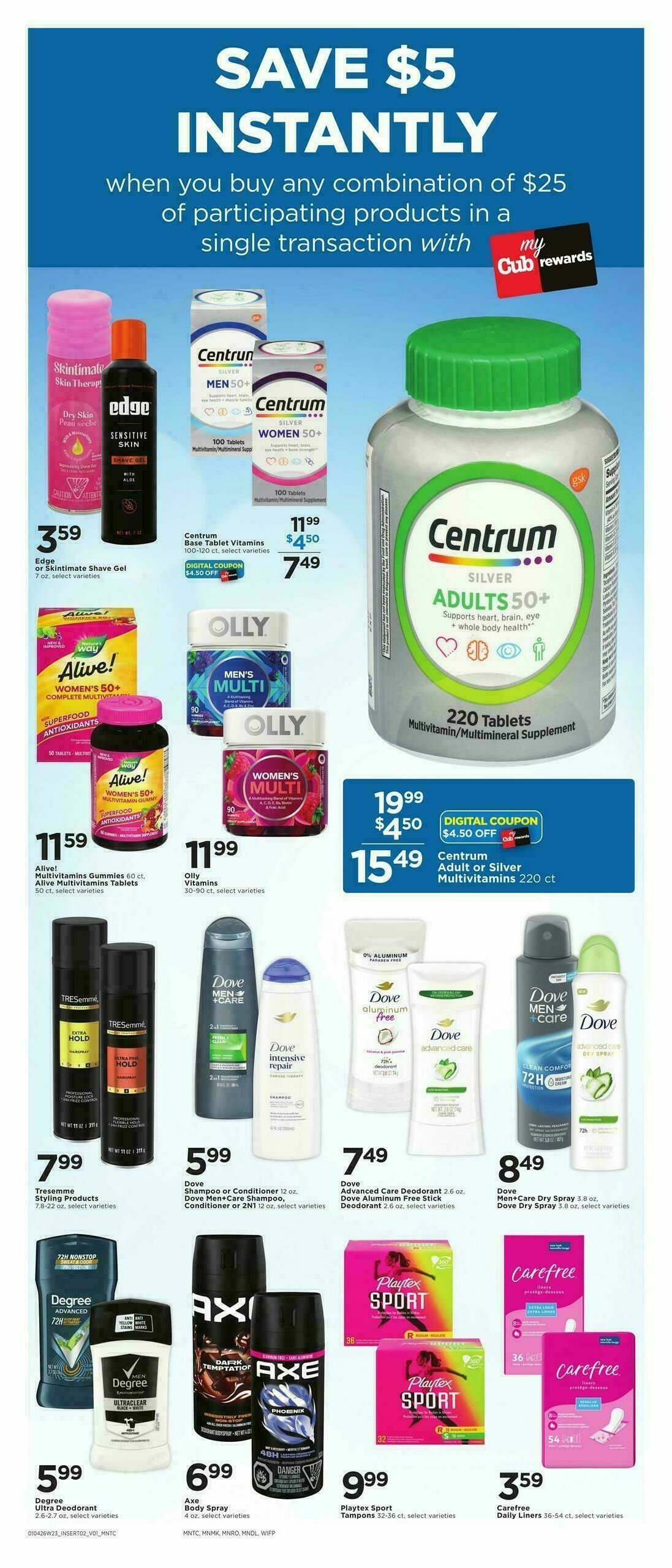 Cub Foods Weekly Ad from January 4