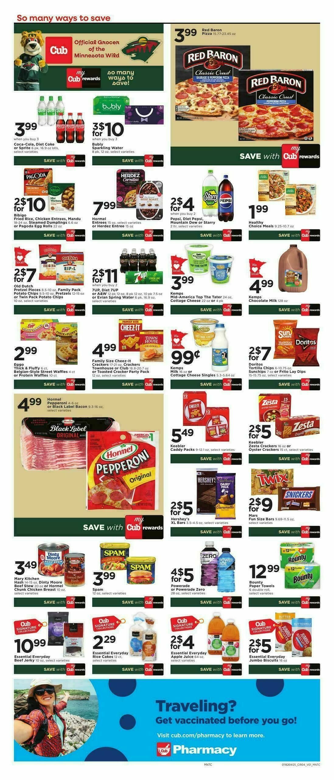 Cub Foods Weekly Ad from January 18