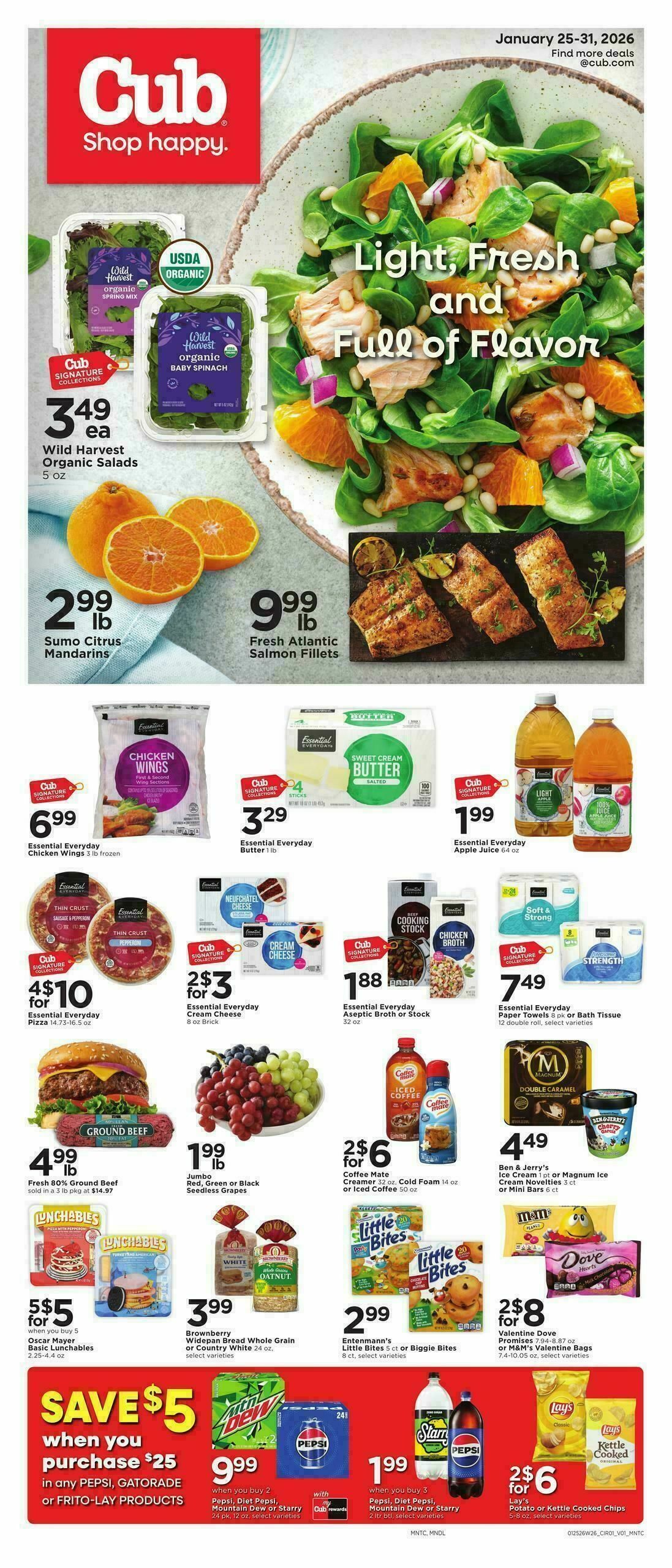 Cub Foods Weekly Ad from January 25