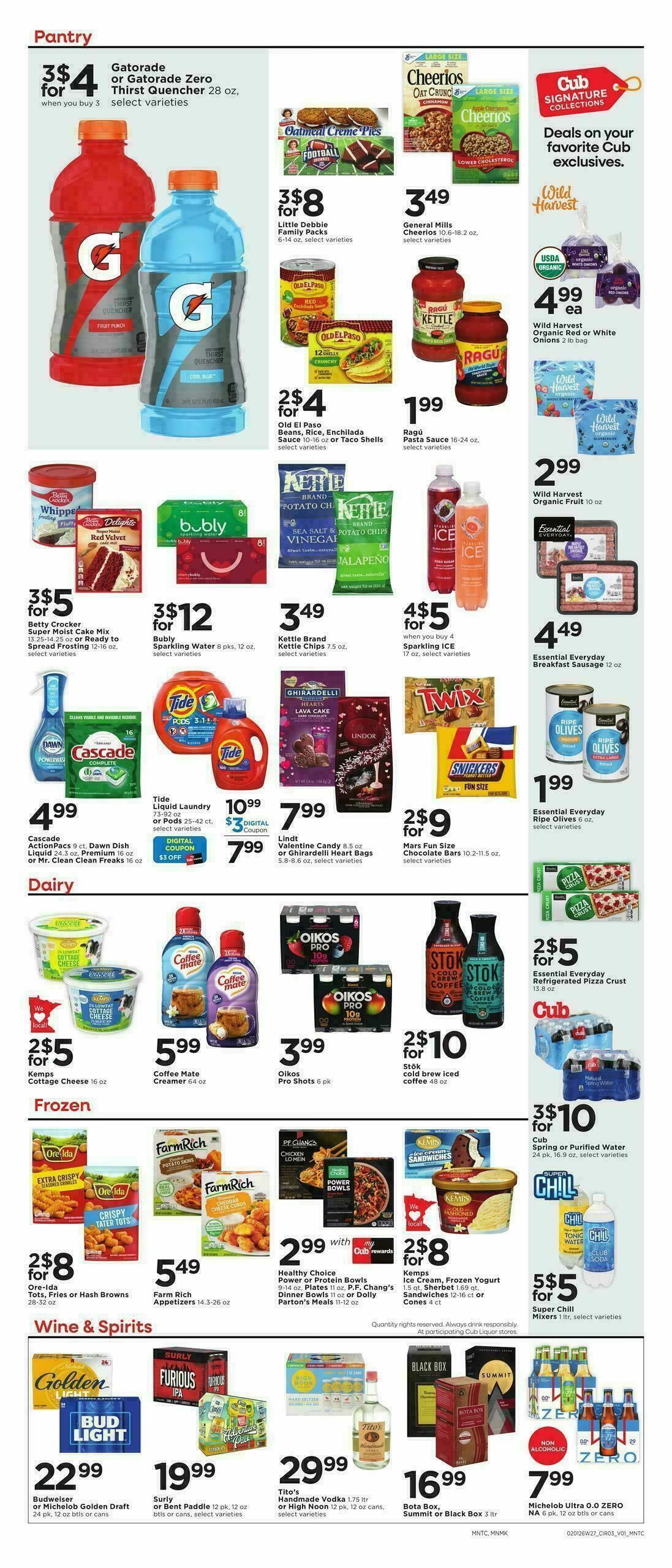 Cub Foods Weekly Ad from February 1