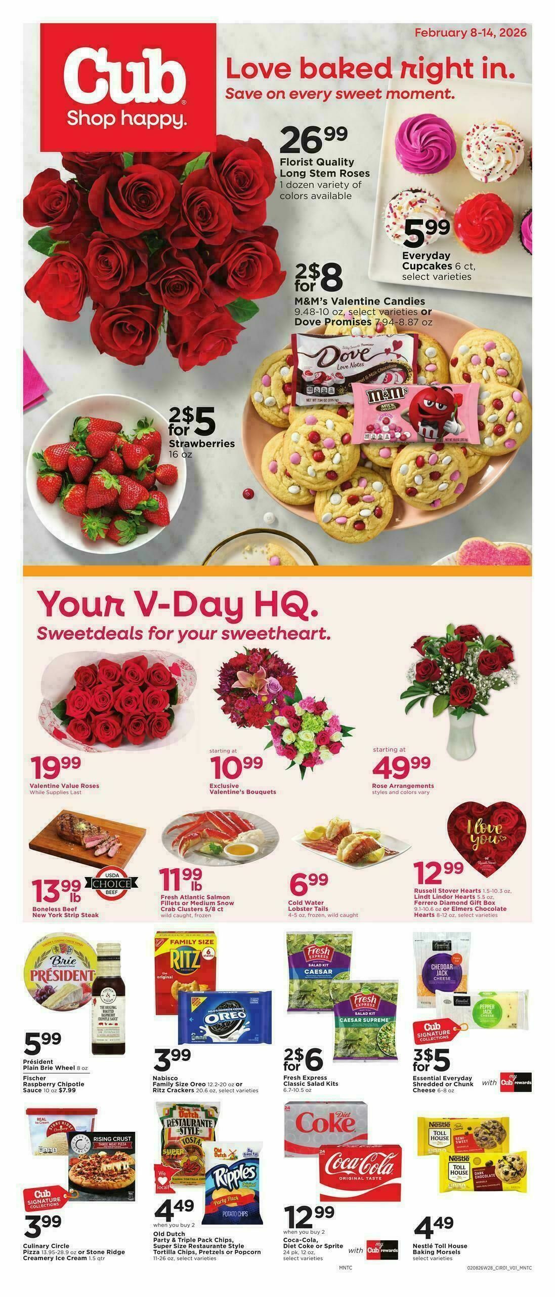 Cub Foods Weekly Ad from February 8