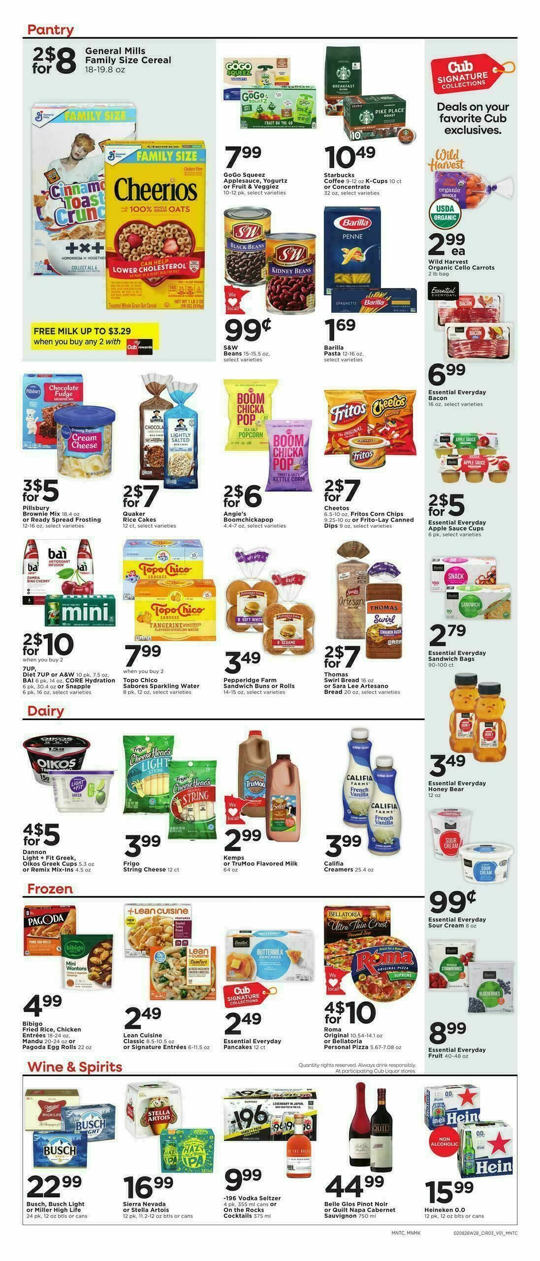 Cub Foods Weekly Ad from February 8