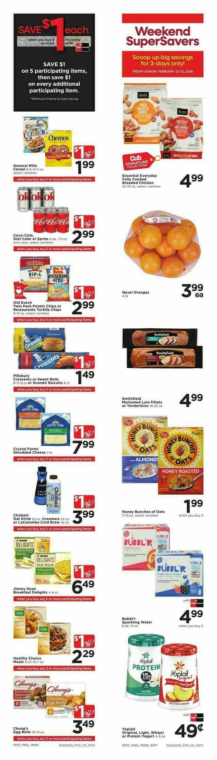 Cub Foods Weekly Ad from February 15
