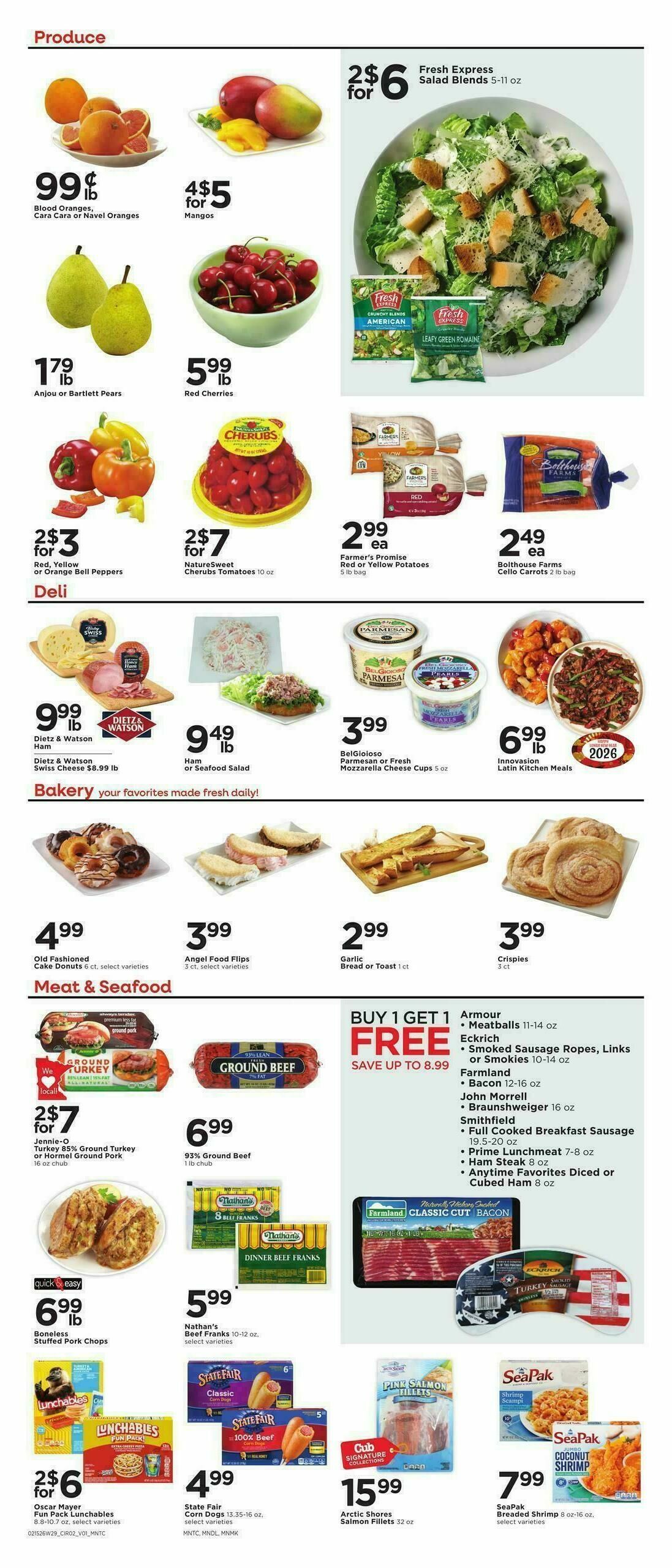 Cub Foods Weekly Ad from February 15