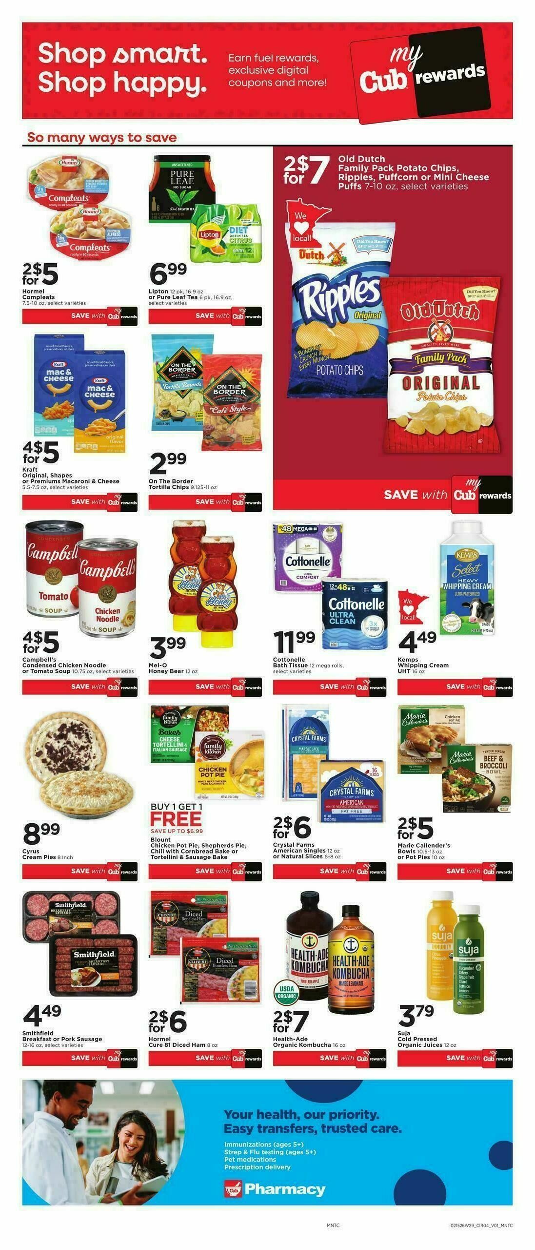 Cub Foods Weekly Ad from February 15