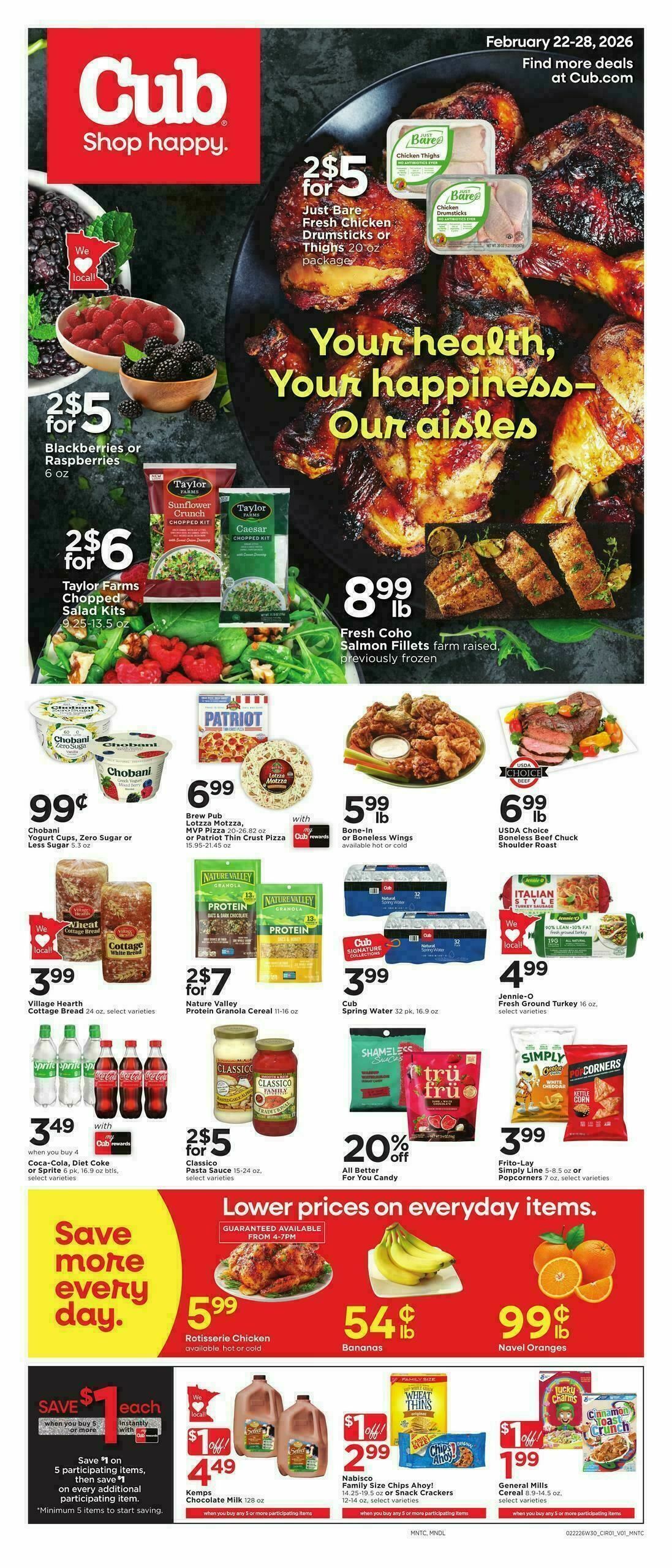 Cub Foods Weekly Ad from February 22