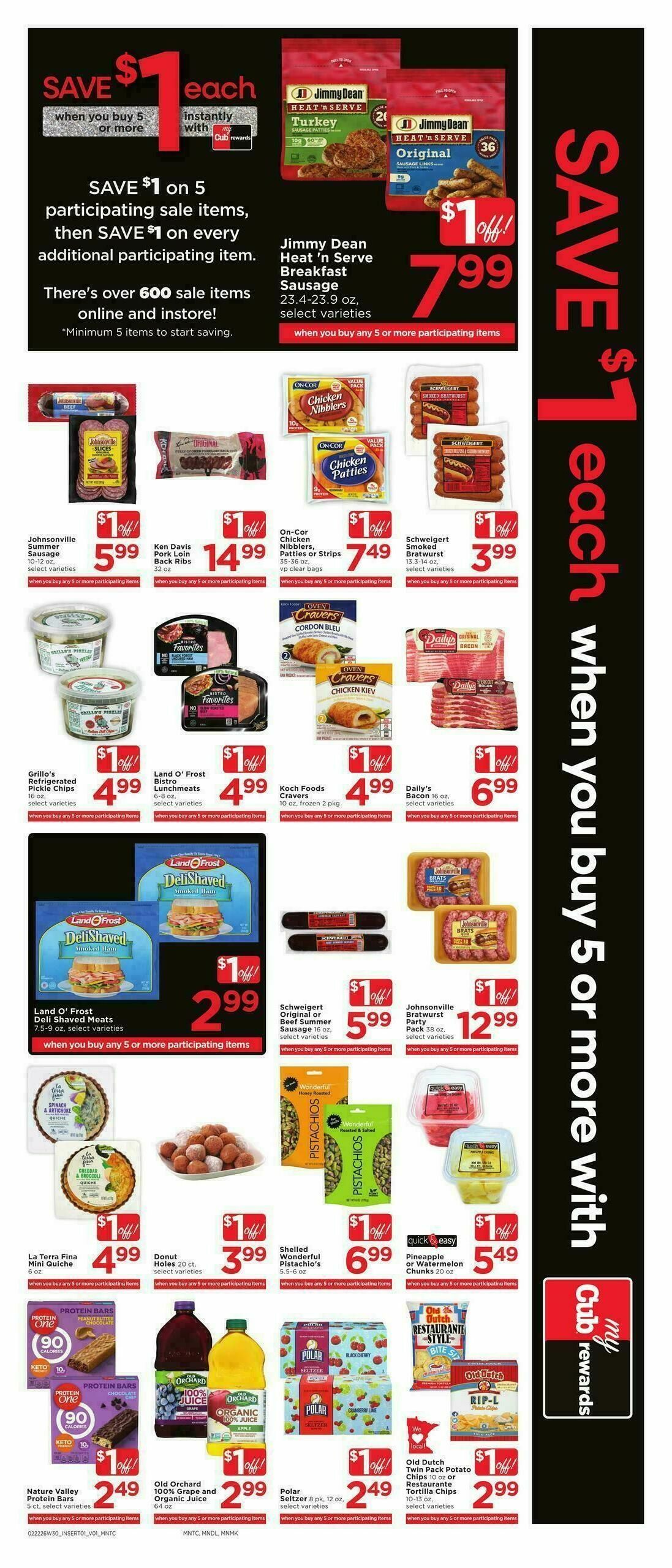 Cub Foods Weekly Ad from February 22