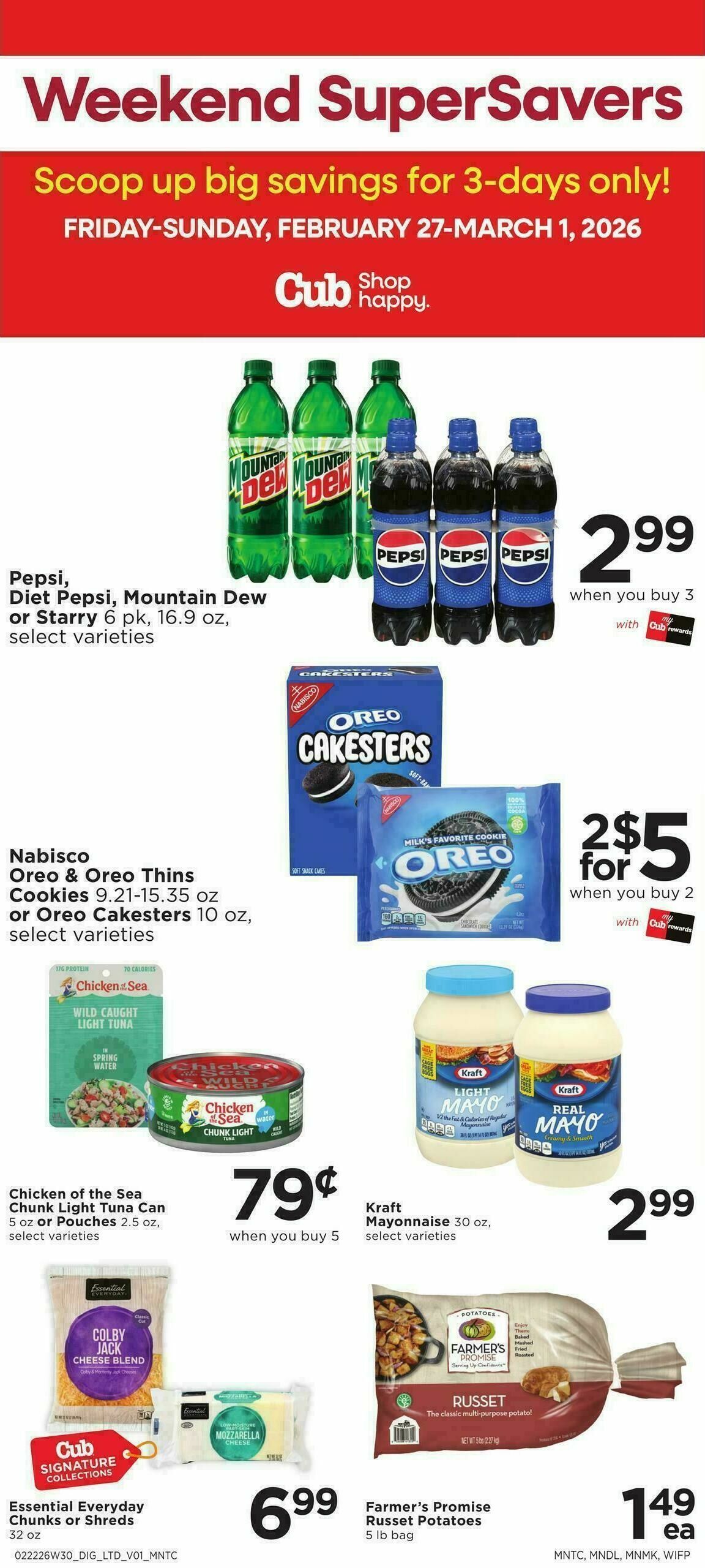Cub Foods Weekly Ad from February 22