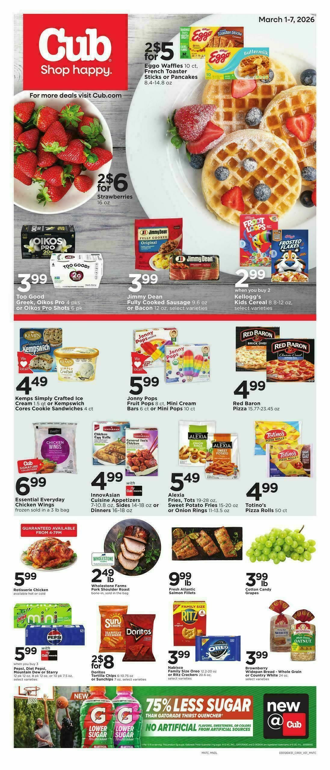 Cub Foods Weekly Ad from March 1