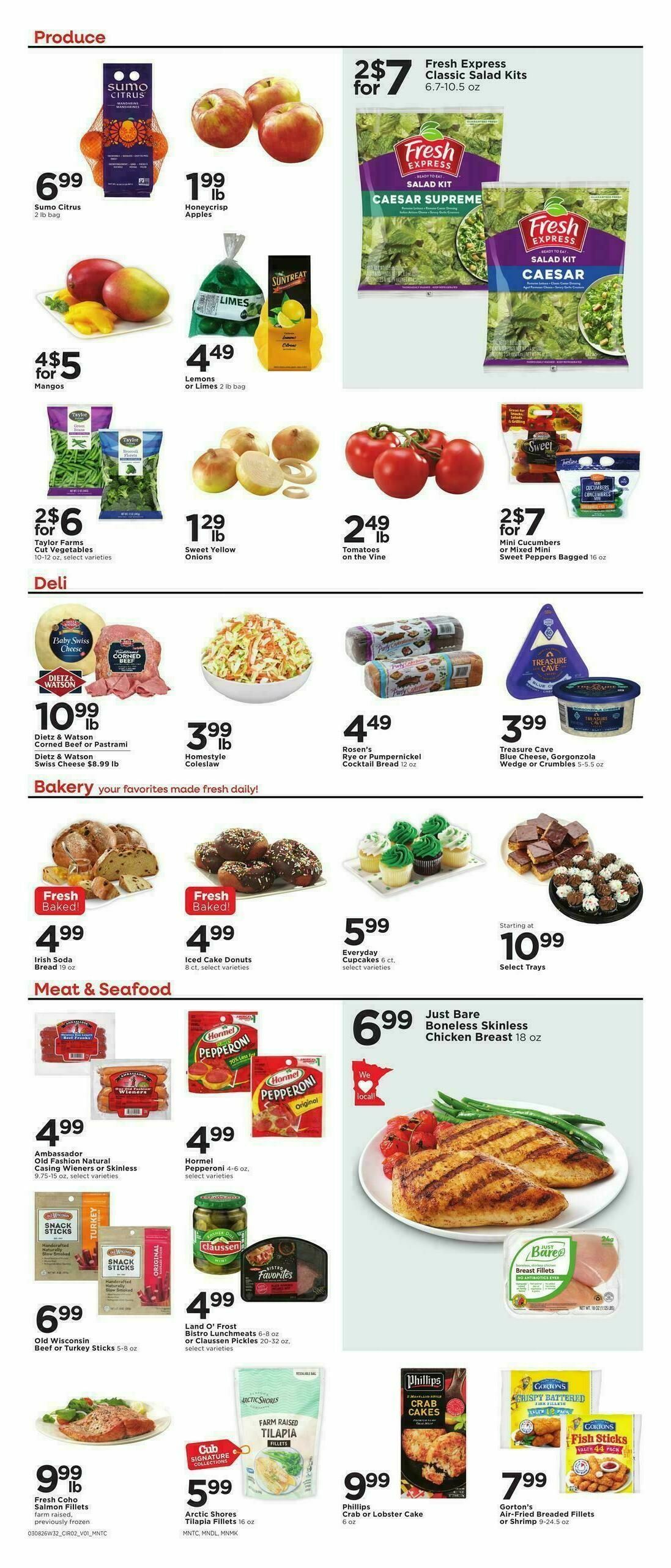Cub Foods Weekly Ad from March 8