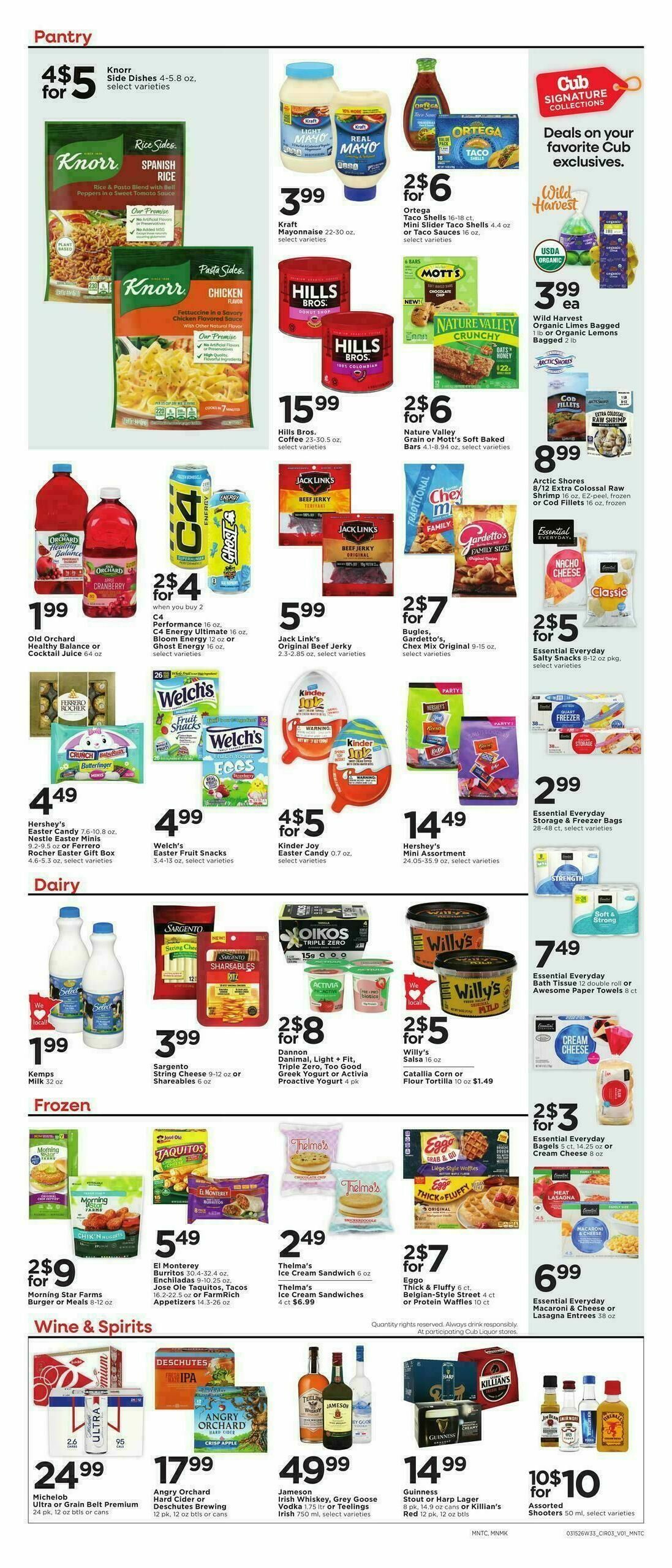 Cub Foods Weekly Ad from March 15