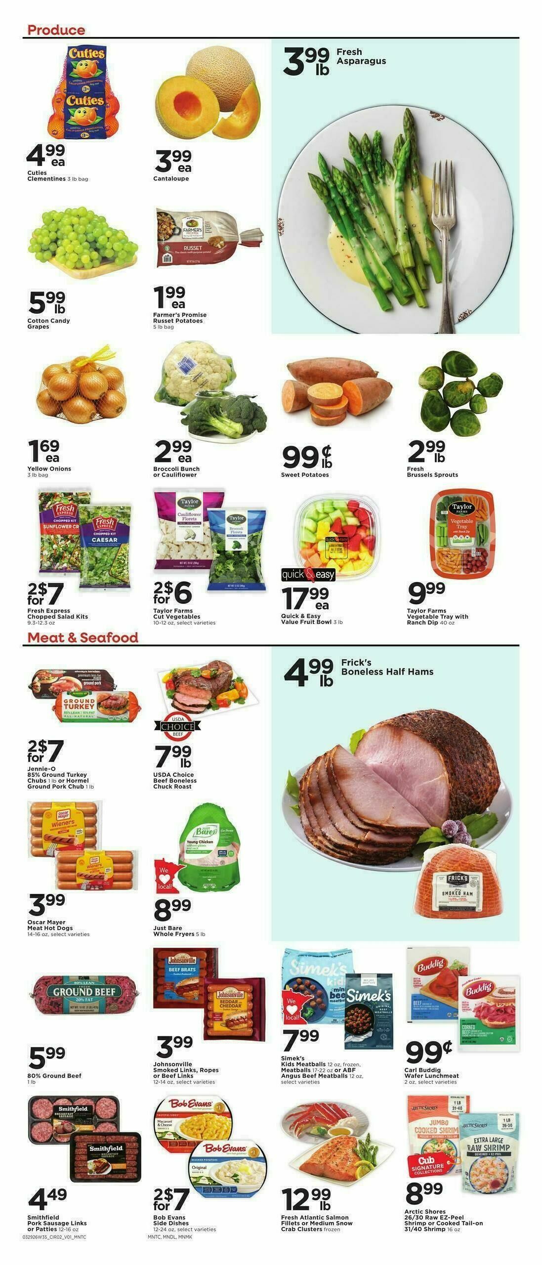Cub Foods Weekly Ad from March 29