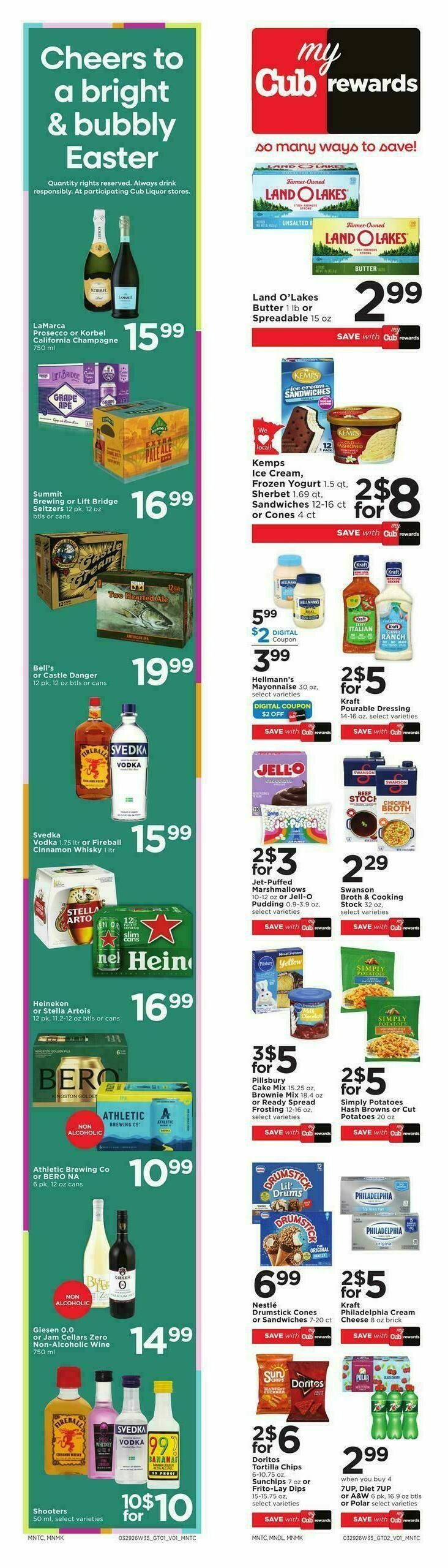 Cub Foods Weekly Ad from March 29