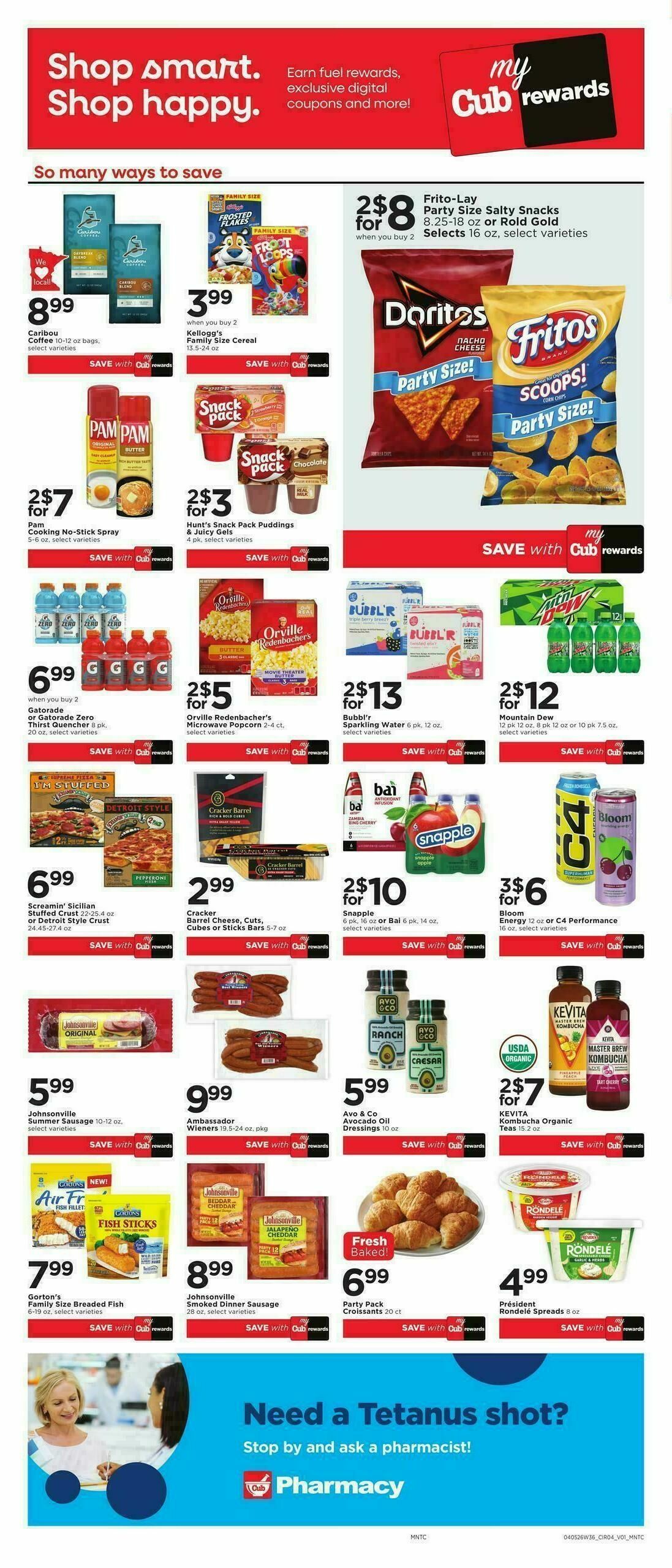 Cub Foods Weekly Ad from April 5