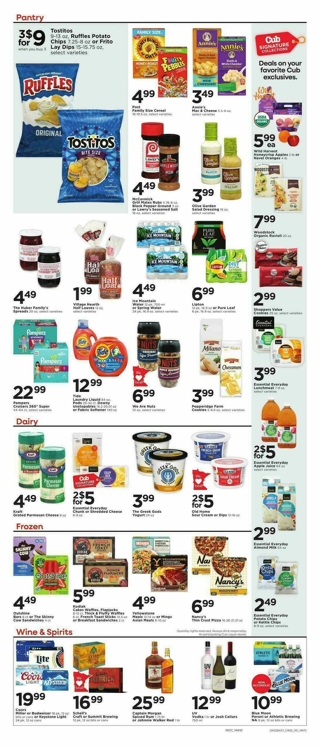 Cub Foods Weekly Ad from April 12