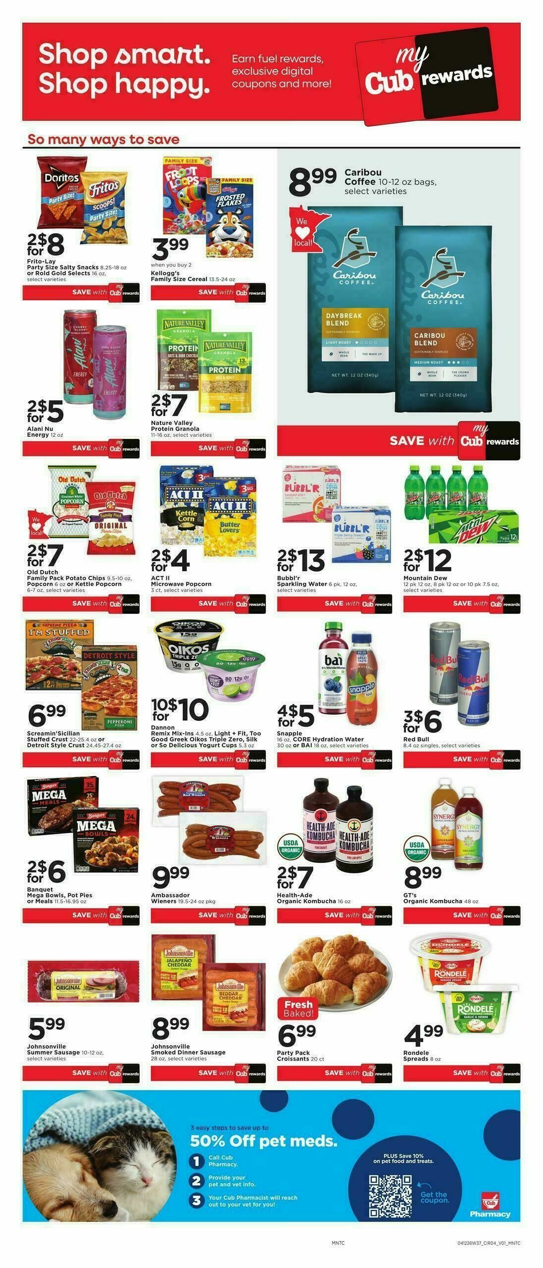 Cub Foods Weekly Ad from April 12
